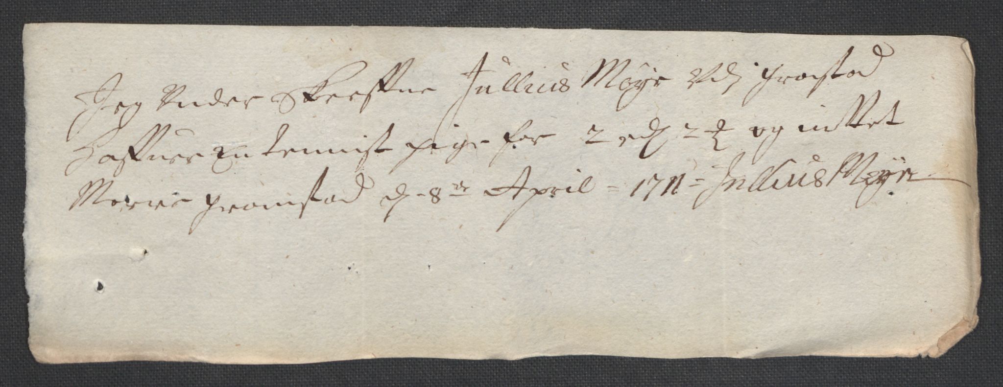 Rentekammeret inntil 1814, Reviderte regnskaper, Fogderegnskap, AV/RA-EA-4092/R39/L2319: Fogderegnskap Nedenes, 1710-1711, p. 565