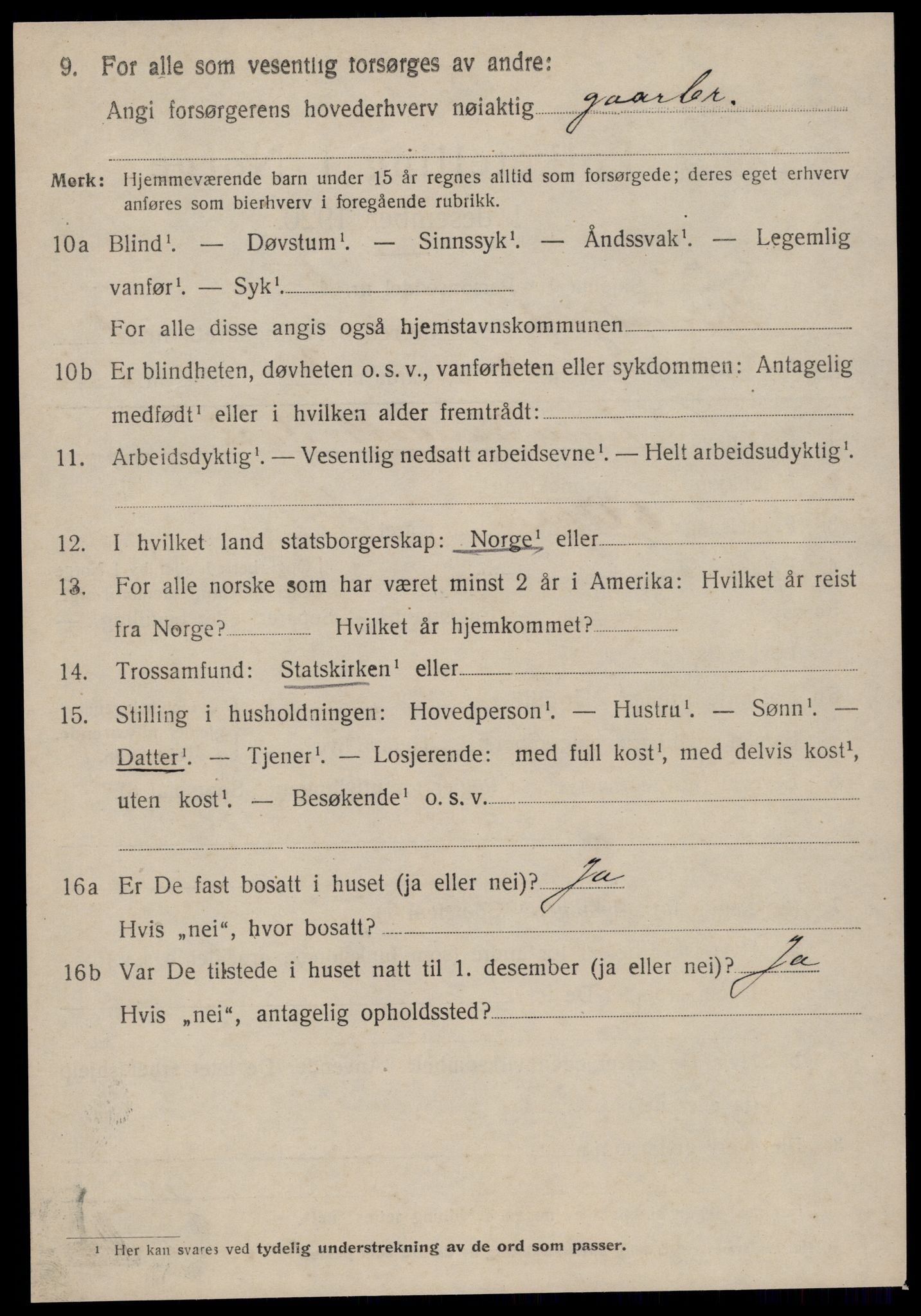 SAT, 1920 census for Hjørundfjord, 1920, p. 742