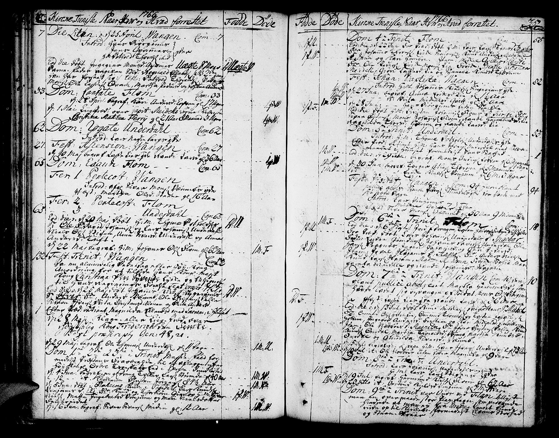 Aurland sokneprestembete, AV/SAB-A-99937/H/Ha/Haa/L0004: Parish register (official) no. A 4, 1756-1801, p. 35