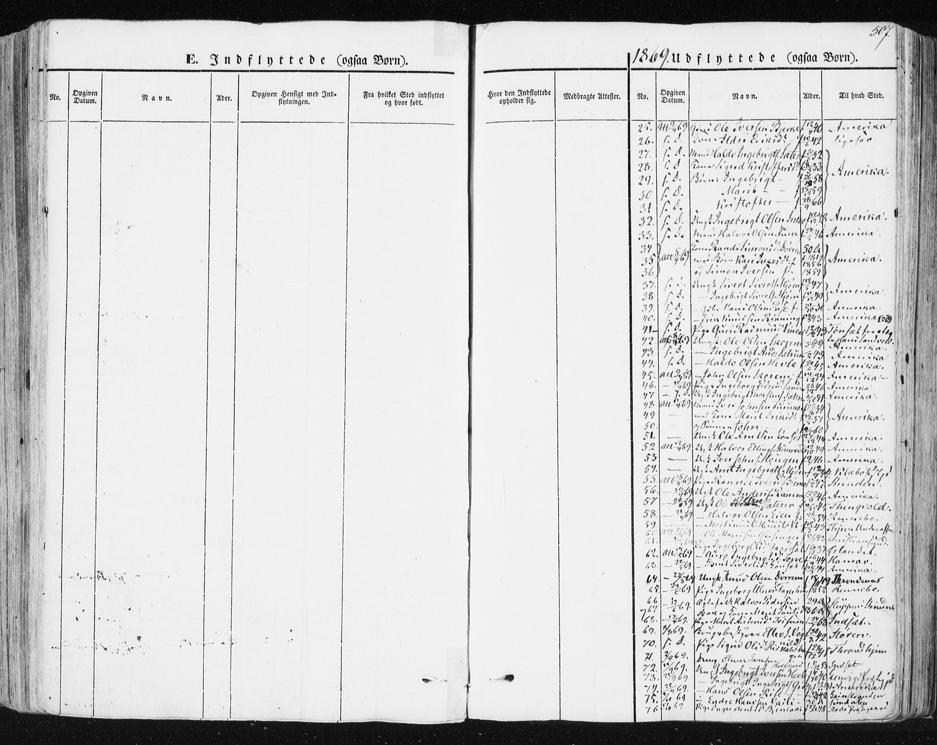 Ministerialprotokoller, klokkerbøker og fødselsregistre - Sør-Trøndelag, SAT/A-1456/678/L0899: Parish register (official) no. 678A08, 1848-1872, p. 507