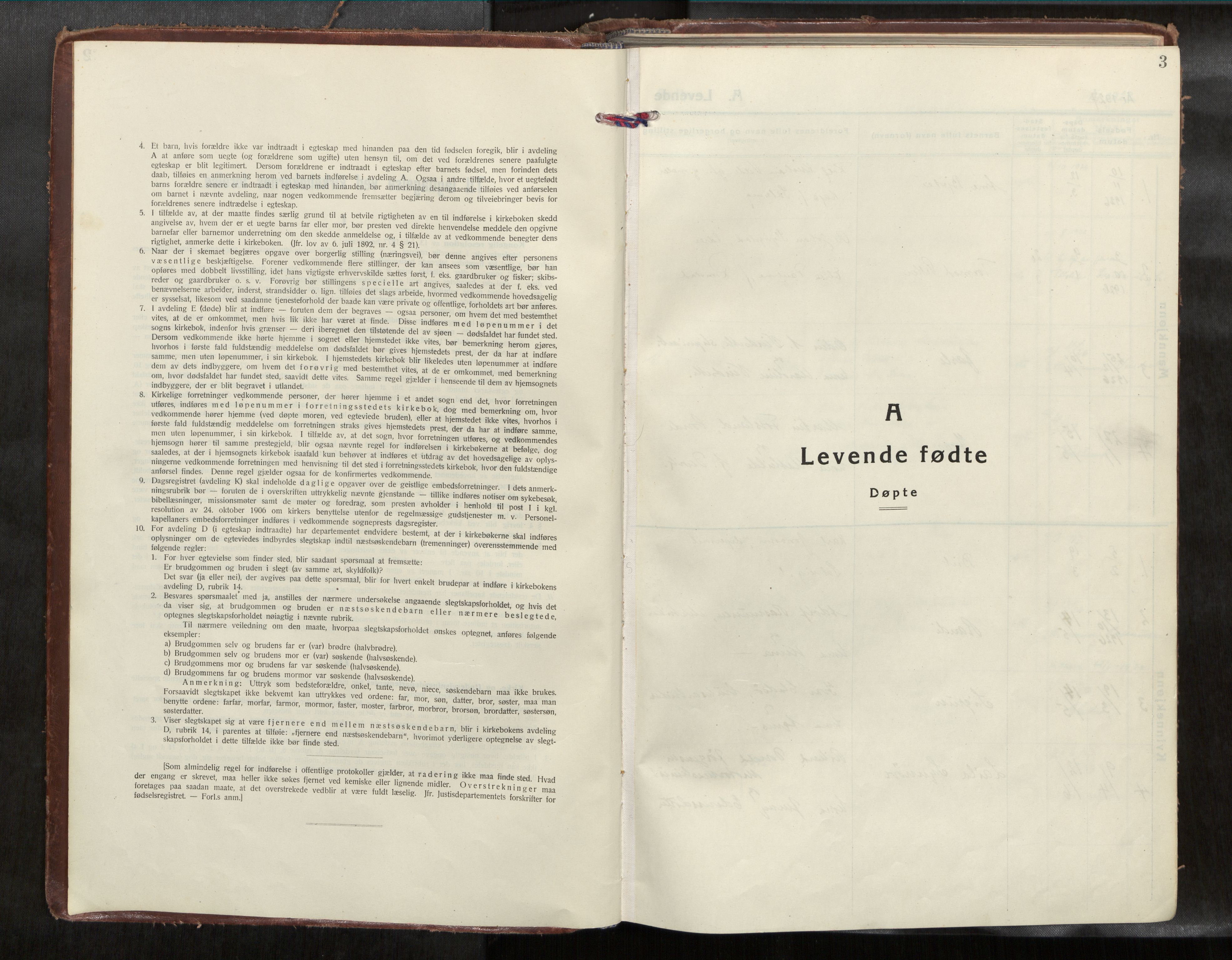 Ministerialprotokoller, klokkerbøker og fødselsregistre - Nord-Trøndelag, SAT/A-1458/774/L0629a: Parish register (official) no. 774A04, 1927-1945, p. 3