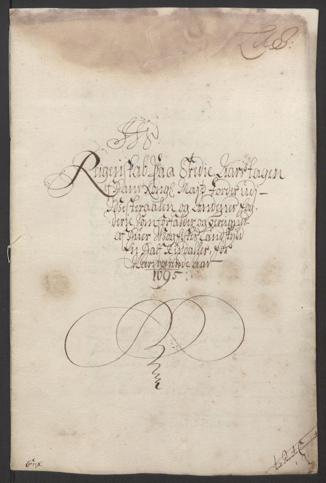 Rentekammeret inntil 1814, Reviderte regnskaper, Fogderegnskap, RA/EA-4092/R67/L4677: Fogderegnskap Vesterålen, Andenes og Lofoten, 1694-1695, p. 296