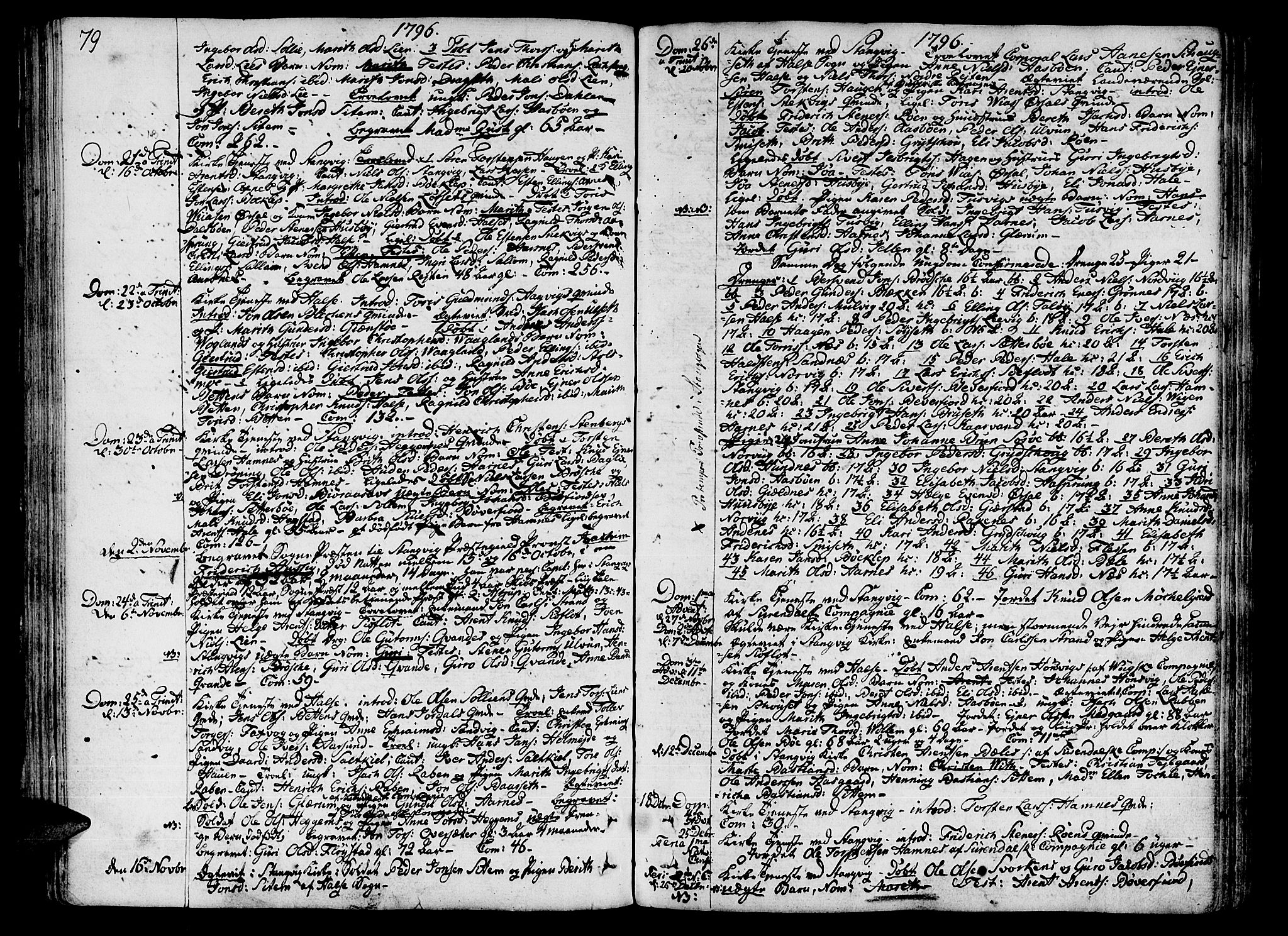 Ministerialprotokoller, klokkerbøker og fødselsregistre - Møre og Romsdal, SAT/A-1454/592/L1022: Parish register (official) no. 592A01, 1784-1819, p. 79