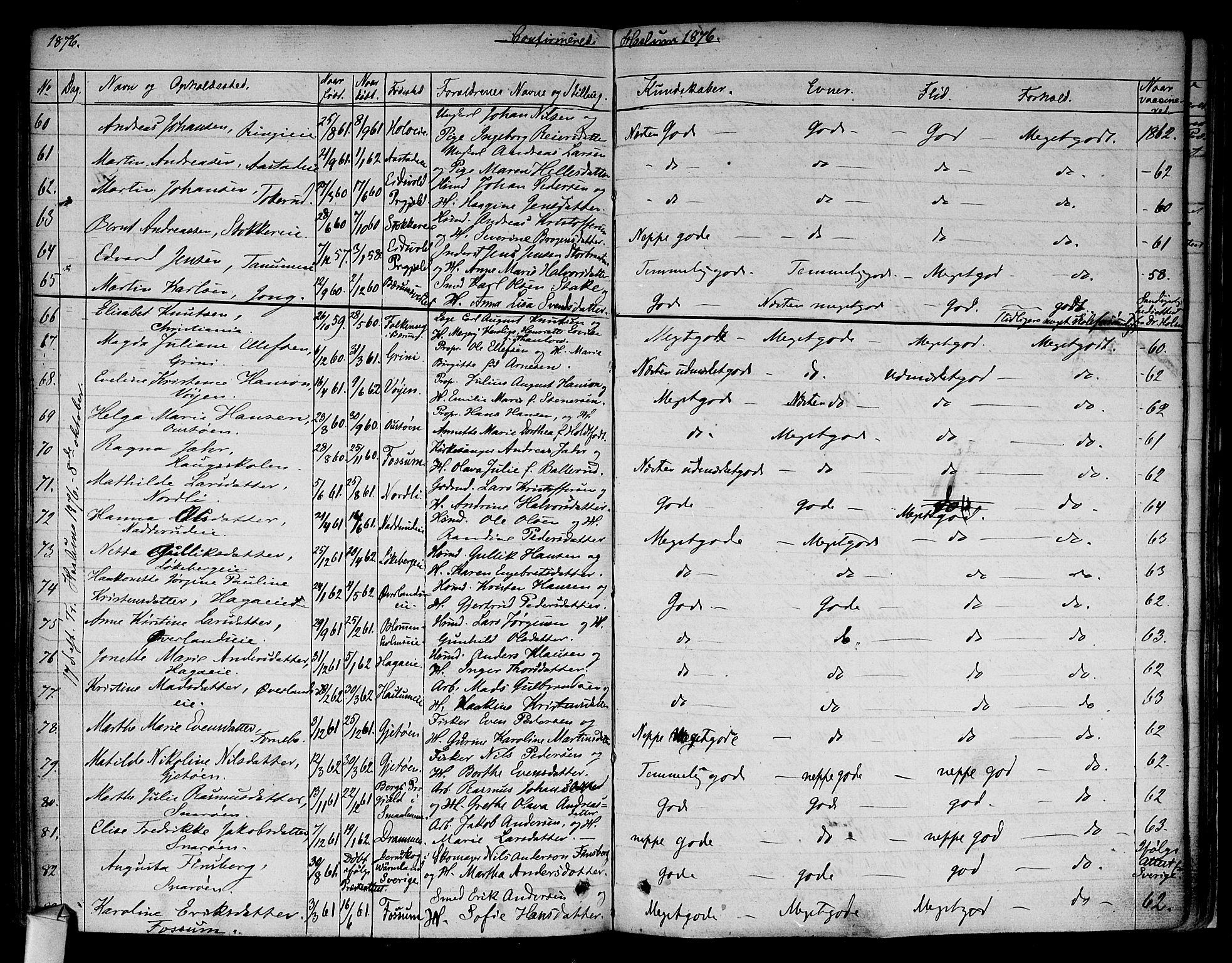 Asker prestekontor Kirkebøker, AV/SAO-A-10256a/F/Fa/L0009: Parish register (official) no. I 9, 1825-1878, p. 330