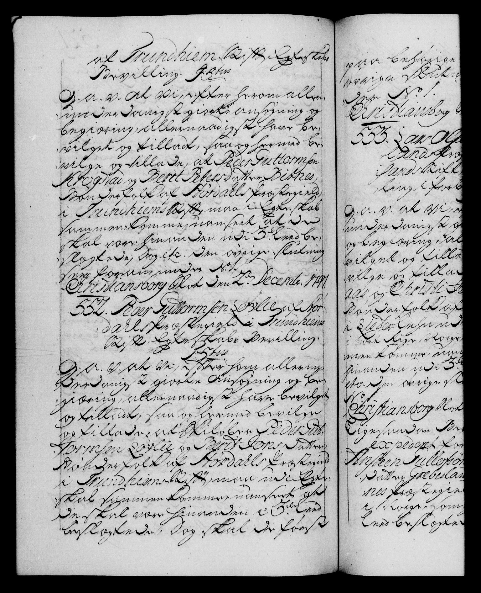 Danske Kanselli 1572-1799, AV/RA-EA-3023/F/Fc/Fca/Fcaa/L0035: Norske registre, 1746-1748, p. 521b