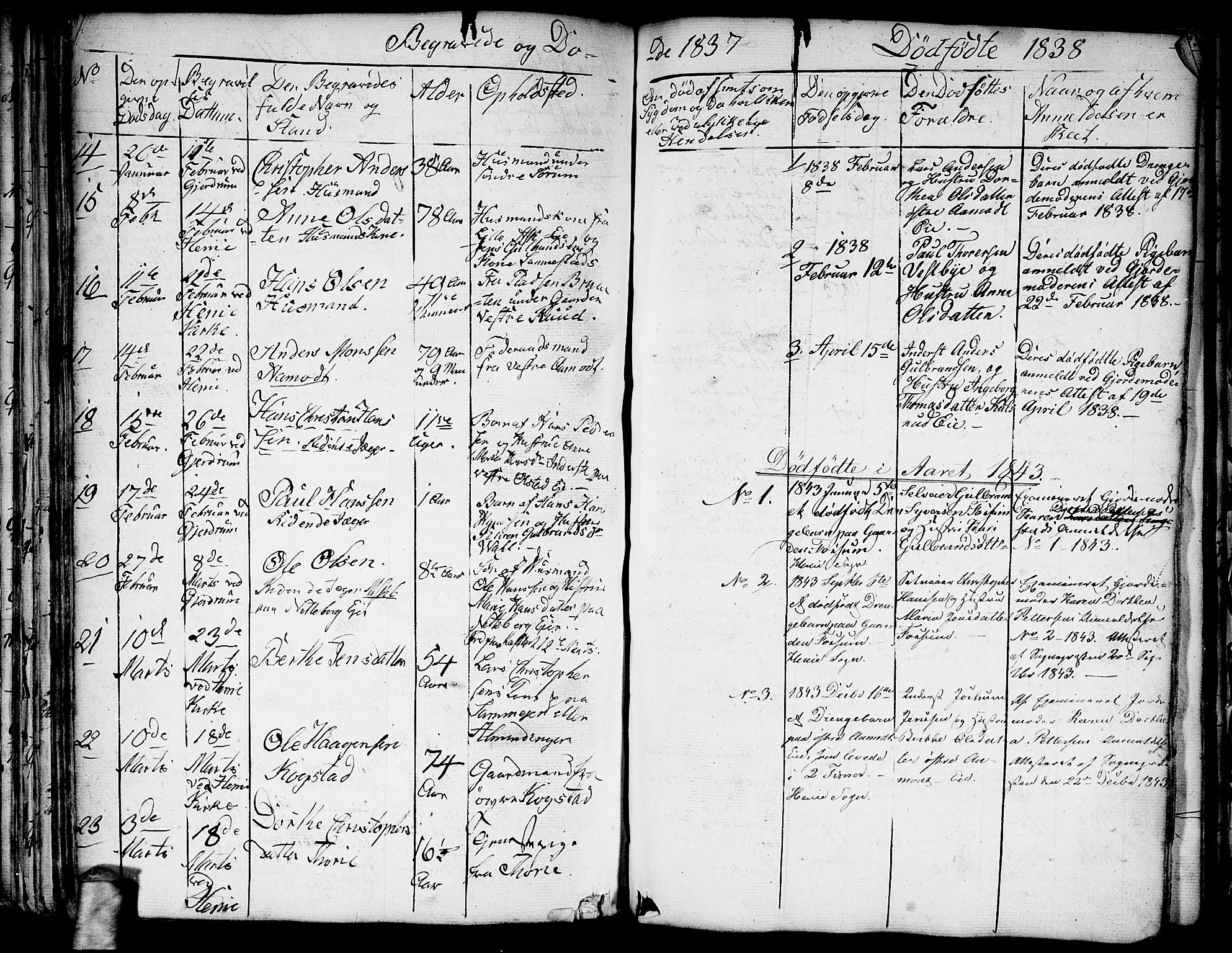 Gjerdrum prestekontor Kirkebøker, SAO/A-10412b/G/Ga/L0002: Parish register (copy) no. I 2, 1836-1850, p. 102