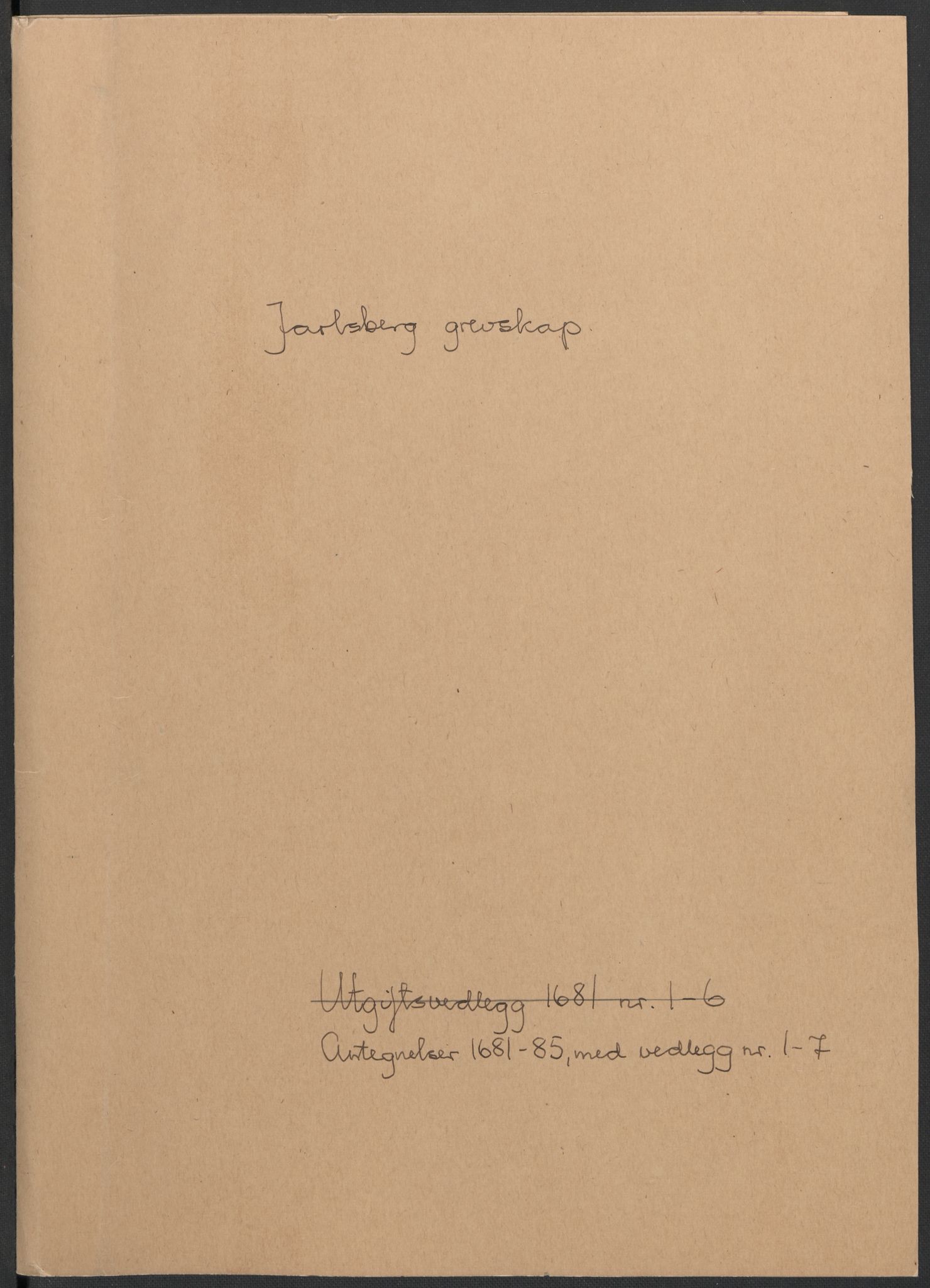 Rentekammeret inntil 1814, Reviderte regnskaper, Fogderegnskap, RA/EA-4092/R32/L1856: Fogderegnskap Jarlsberg grevskap, 1685, p. 370