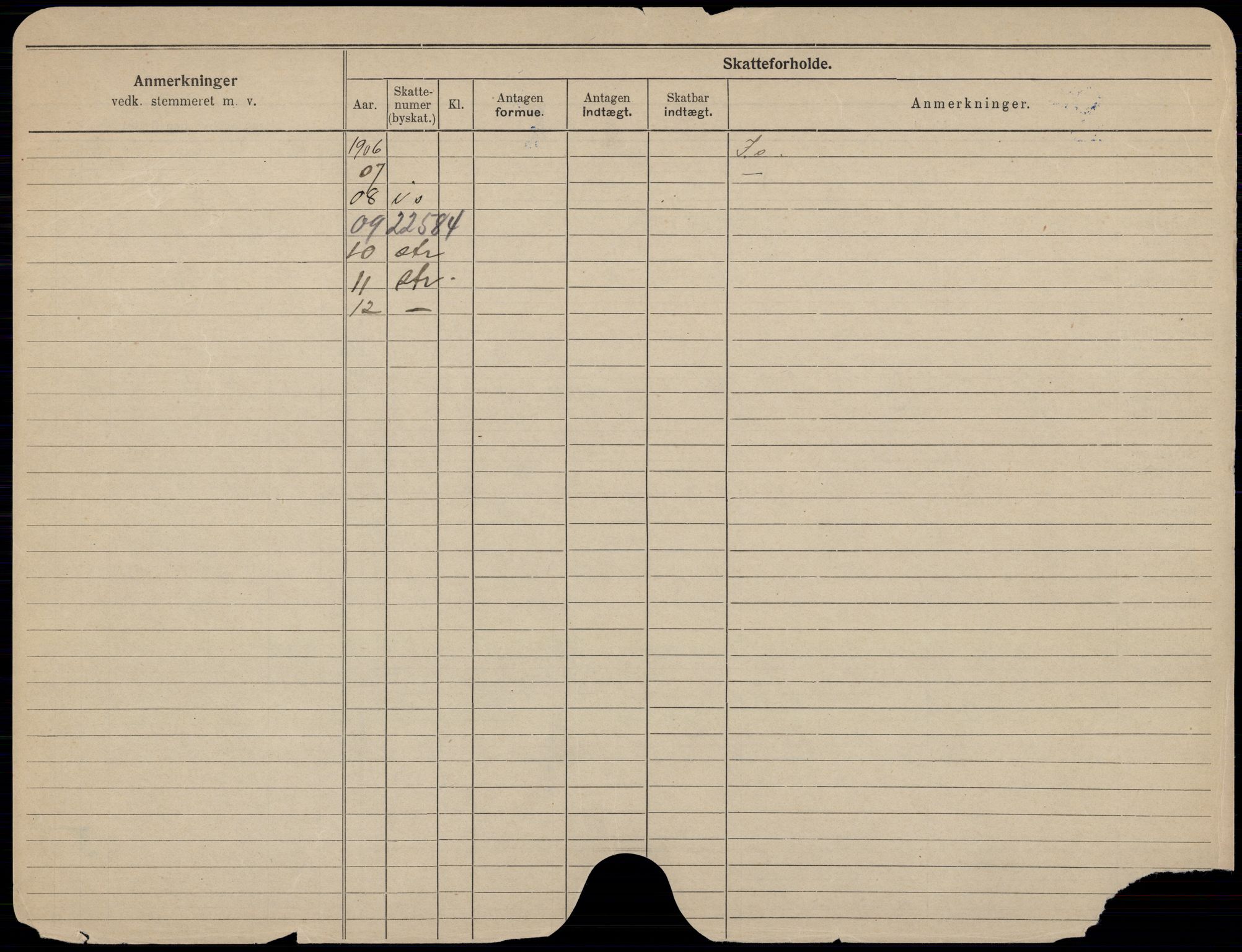 Oslo folkeregister, Registerkort, SAO/A-11715/K/Kb/L0013: A - H, 1912