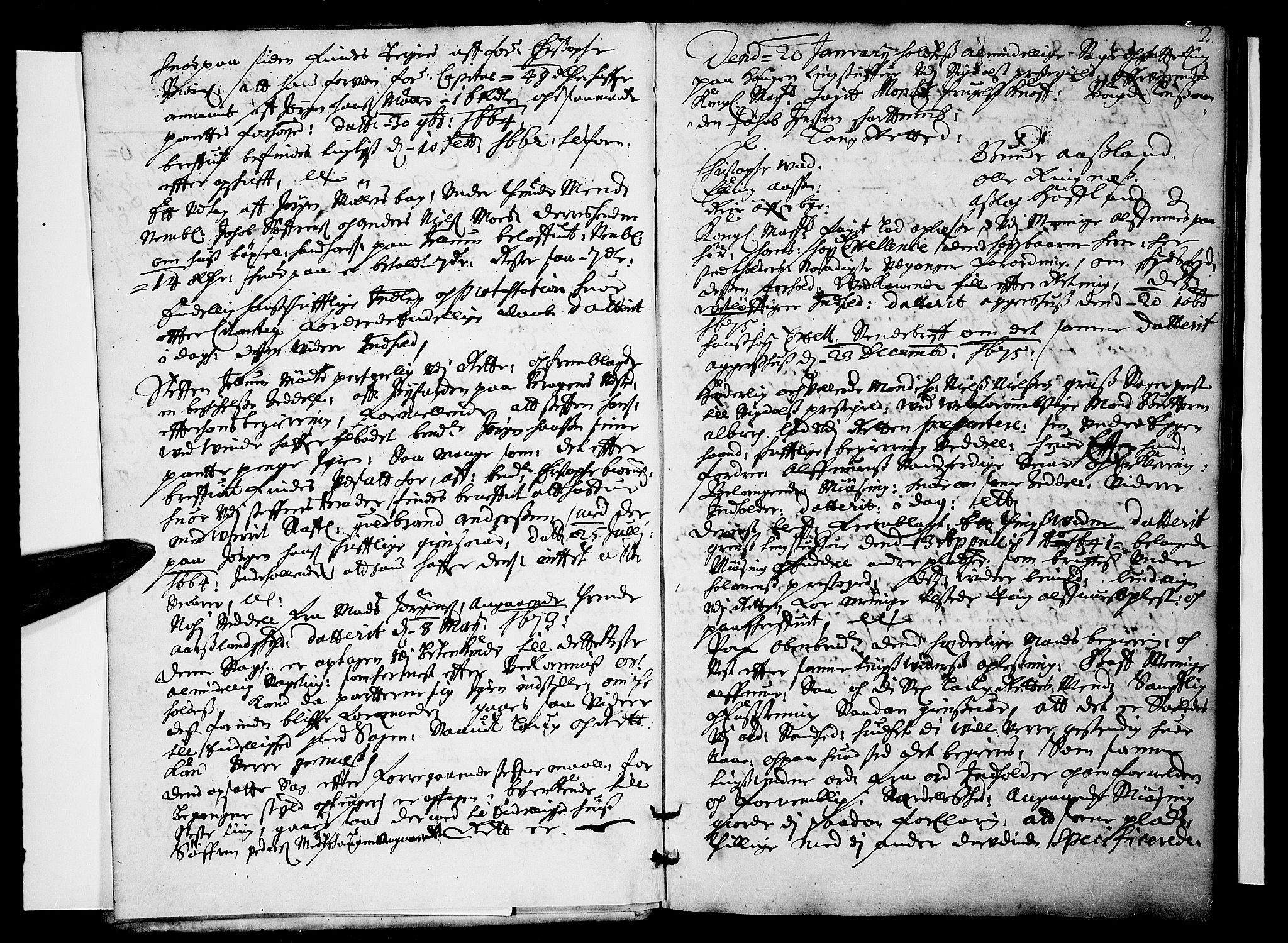 Eiker, Modum og Sigdal sorenskriveri, SAKO/A-123/F/Fa/Faa/L0041: Tingbok, 1676, p. 2