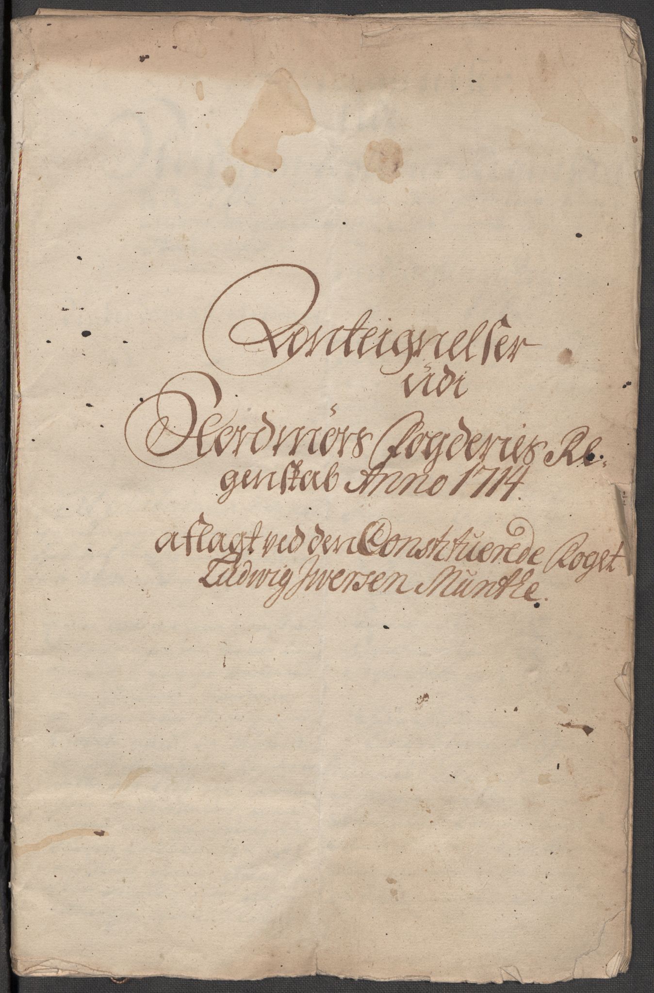 Rentekammeret inntil 1814, Reviderte regnskaper, Fogderegnskap, AV/RA-EA-4092/R56/L3748: Fogderegnskap Nordmøre, 1714-1715, p. 246