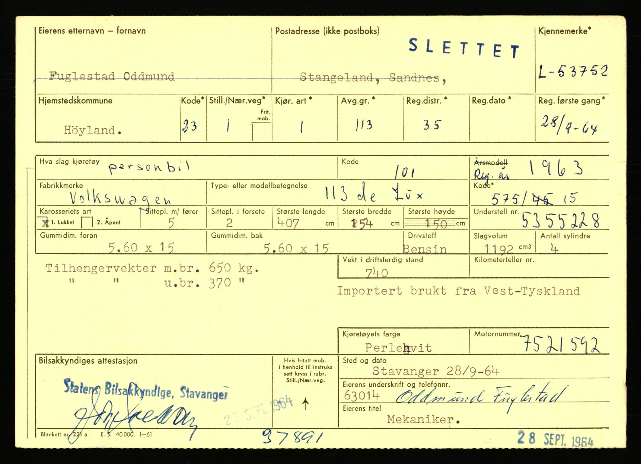 Stavanger trafikkstasjon, AV/SAST-A-101942/0/F/L0053: L-52900 - L-54199, 1930-1971, p. 2015