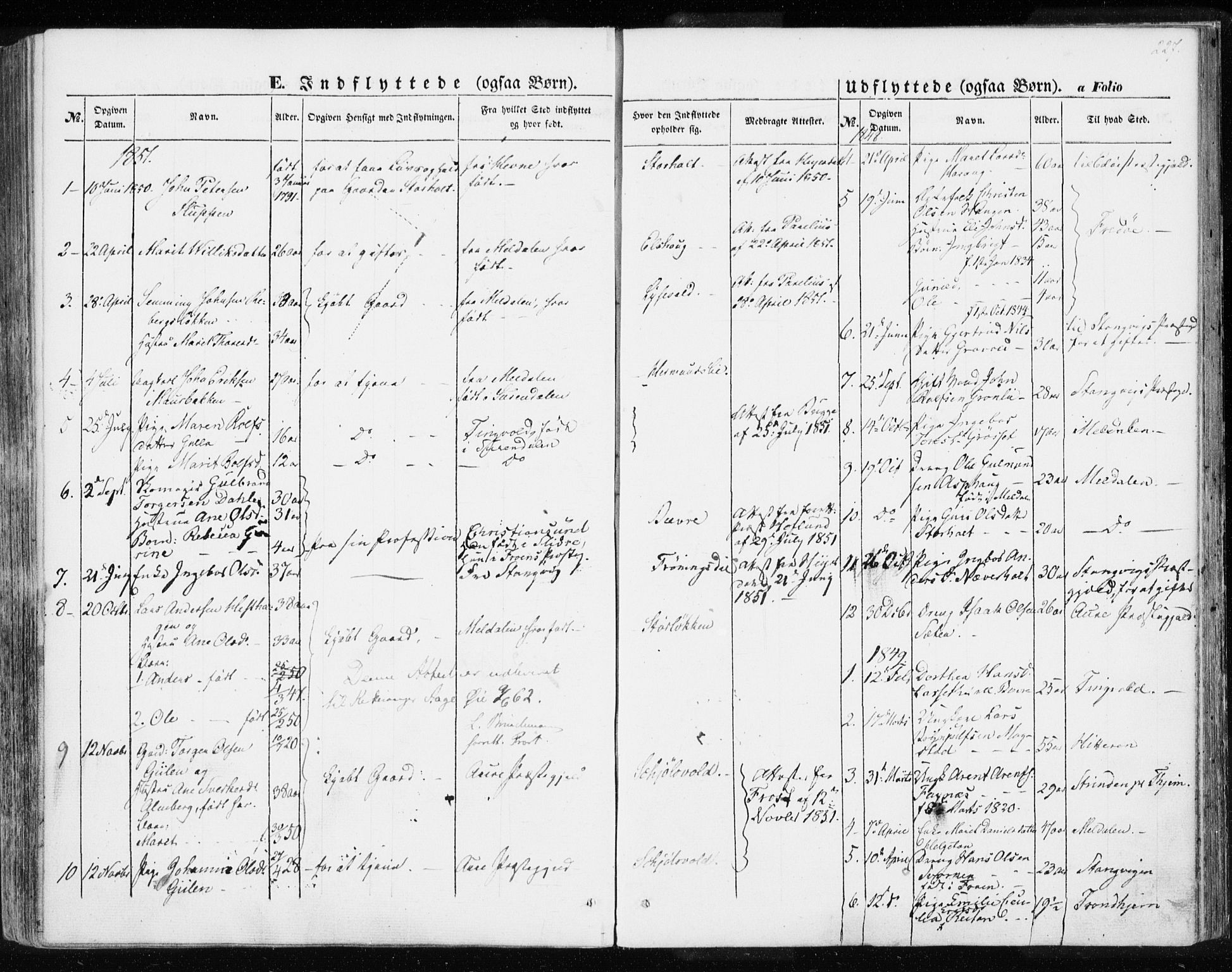 Ministerialprotokoller, klokkerbøker og fødselsregistre - Møre og Romsdal, SAT/A-1454/595/L1043: Parish register (official) no. 595A05, 1843-1851, p. 227