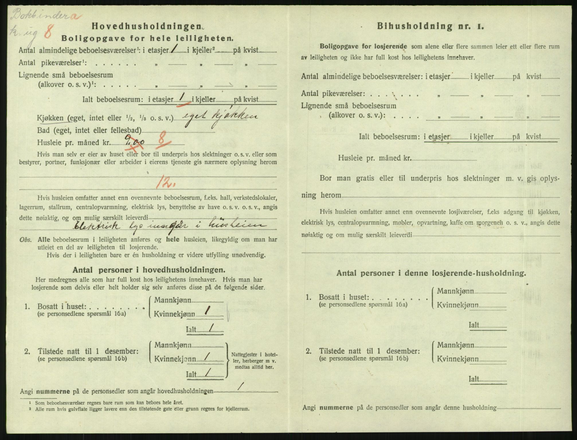 SAKO, 1920 census for Horten, 1920, p. 4200