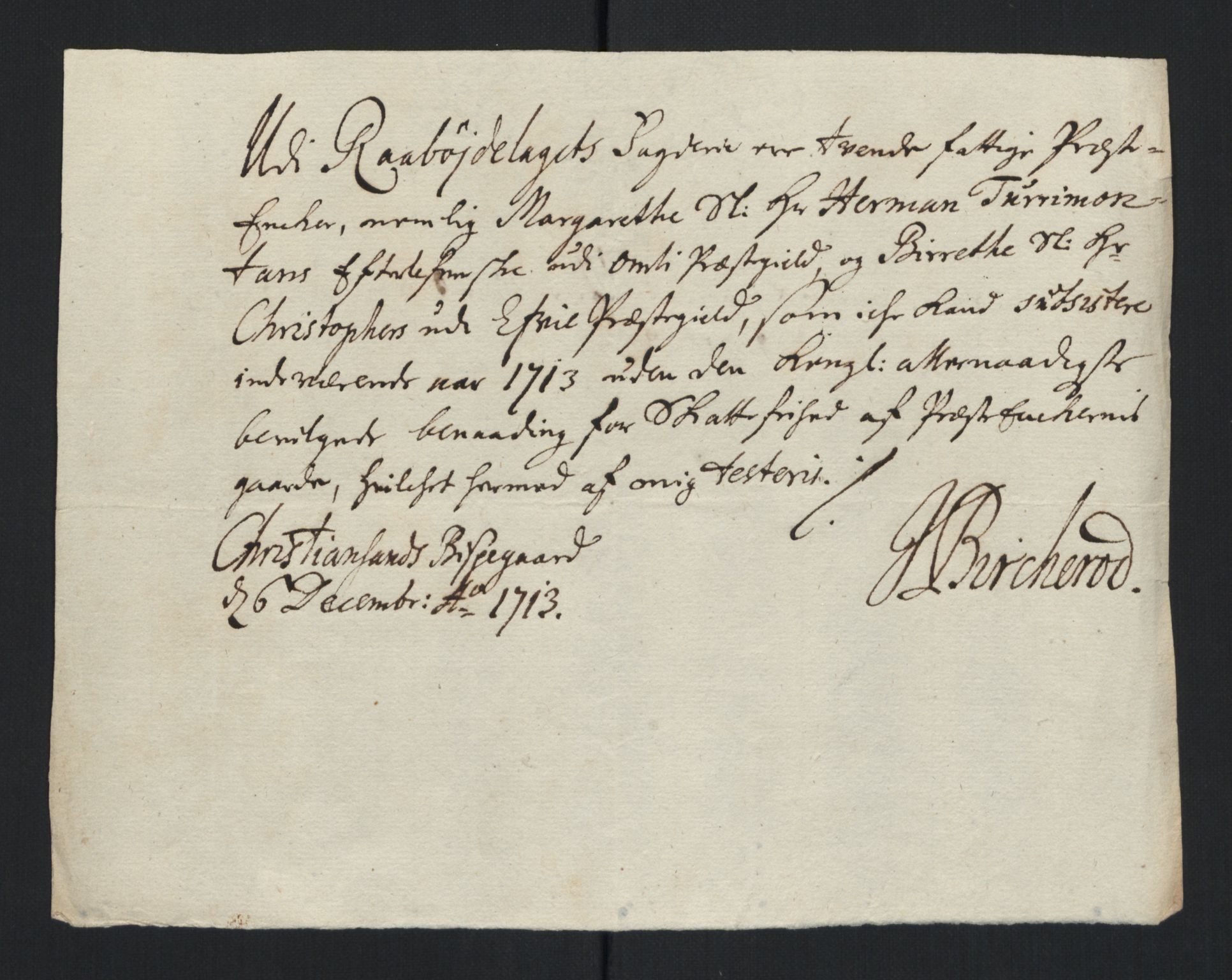 Rentekammeret inntil 1814, Reviderte regnskaper, Fogderegnskap, AV/RA-EA-4092/R40/L2450: Fogderegnskap Råbyggelag, 1712-1713, p. 373