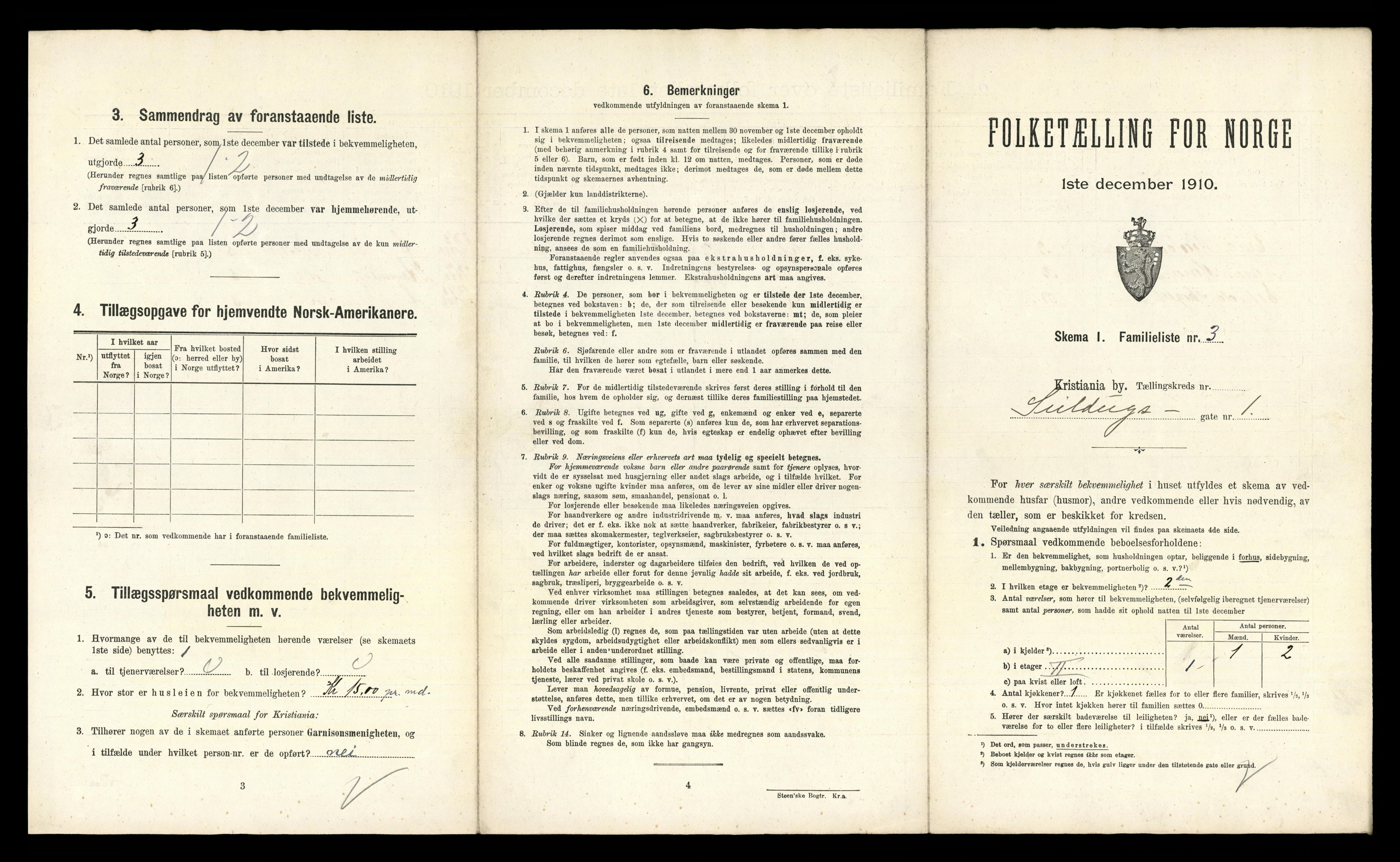 RA, 1910 census for Kristiania, 1910, p. 89593