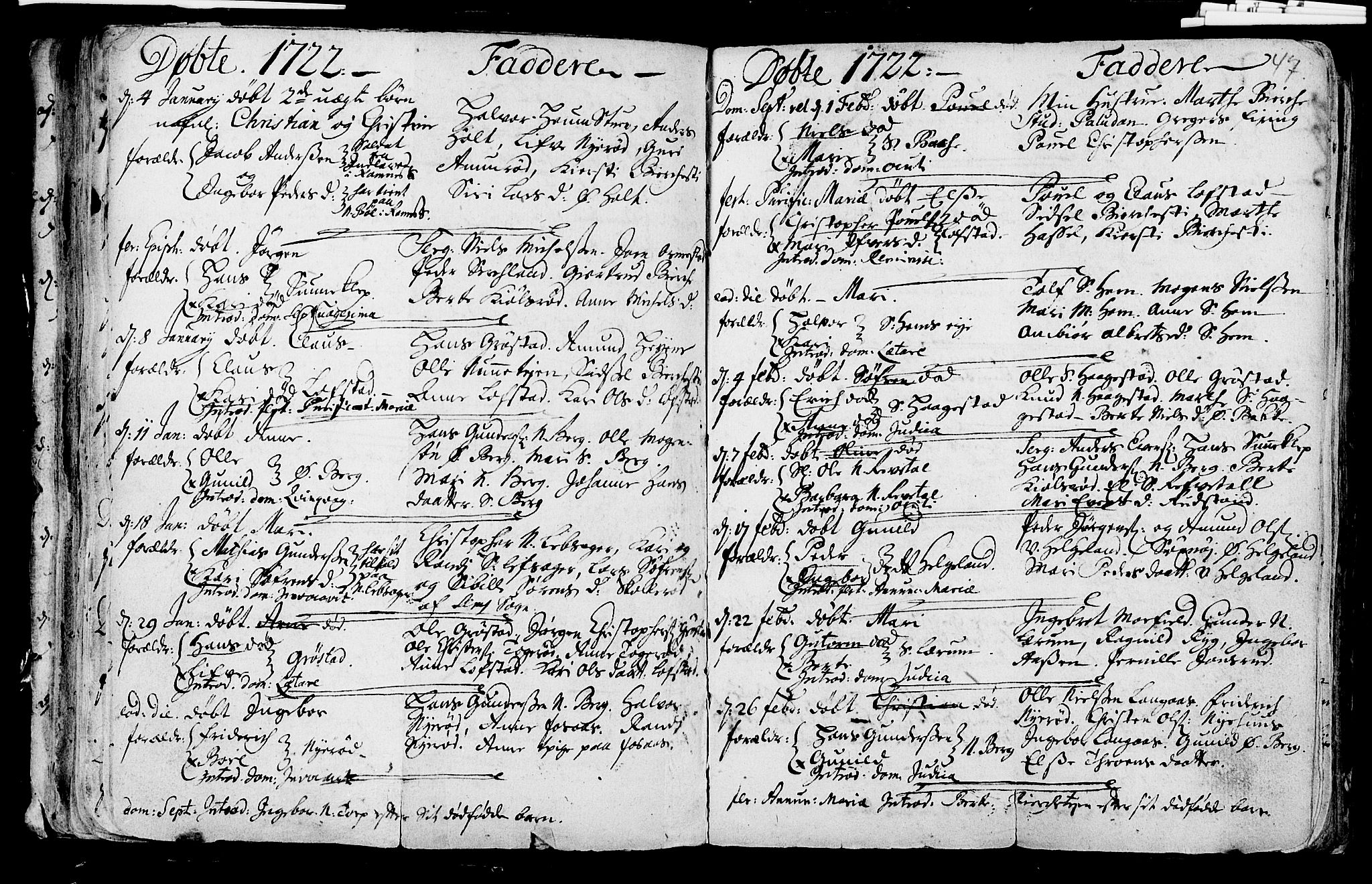 Våle kirkebøker, SAKO/A-334/F/Fa/L0002: Parish register (official) no. I 2, 1705-1732, p. 47