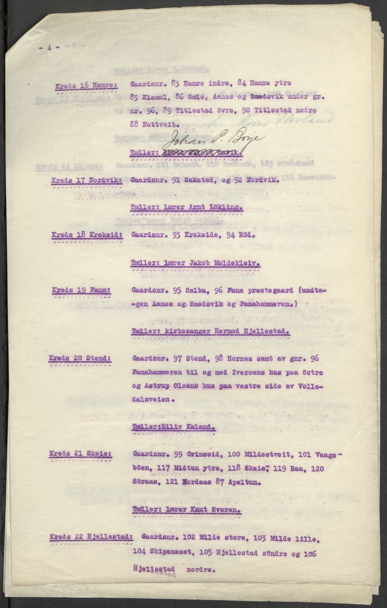 SAB, 1920 census for Fana, 1920, p. 5