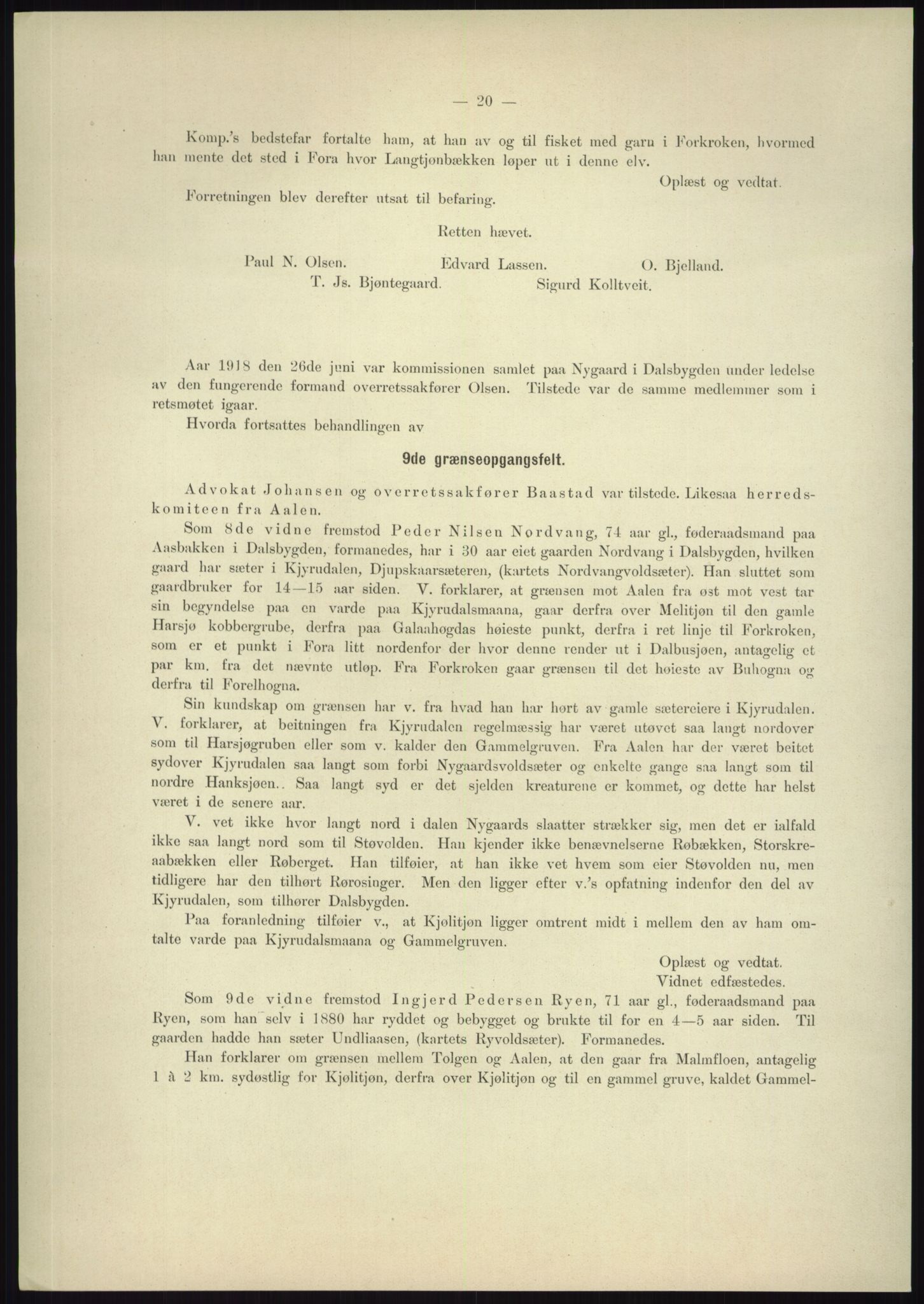 Høyfjellskommisjonen, AV/RA-S-1546/X/Xa/L0001: Nr. 1-33, 1909-1953, p. 4281