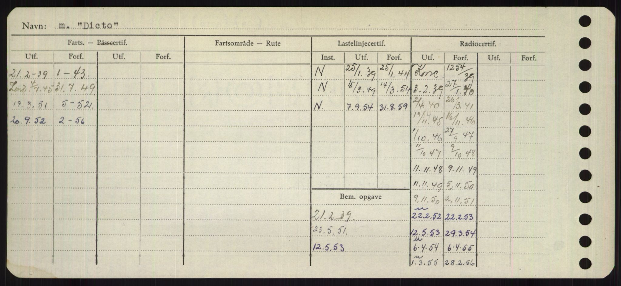 Sjøfartsdirektoratet med forløpere, Skipsmålingen, AV/RA-S-1627/H/Hb/L0001: Fartøy, A-D, p. 492