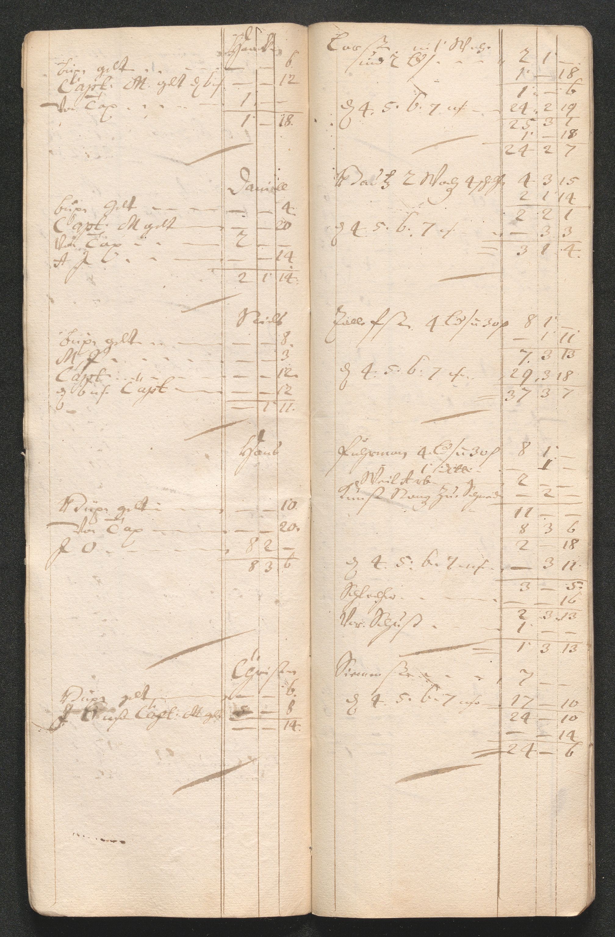 Kongsberg Sølvverk 1623-1816, AV/SAKO-EA-3135/001/D/Dc/Dcd/L0059: Utgiftsregnskap for gruver m.m., 1685-1686, p. 525