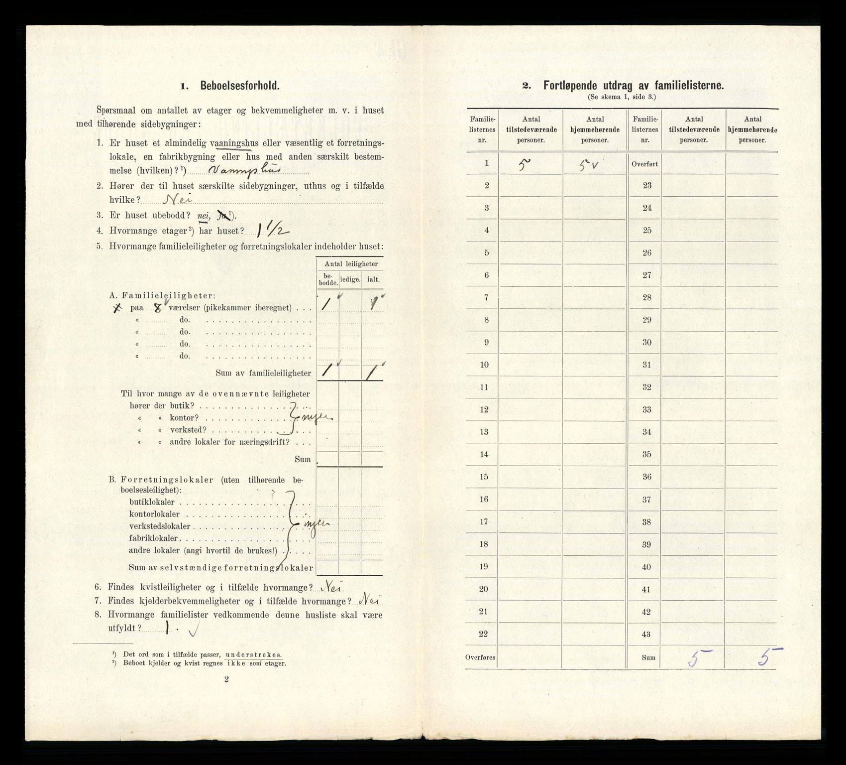 RA, 1910 census for Kristiania, 1910, p. 2534