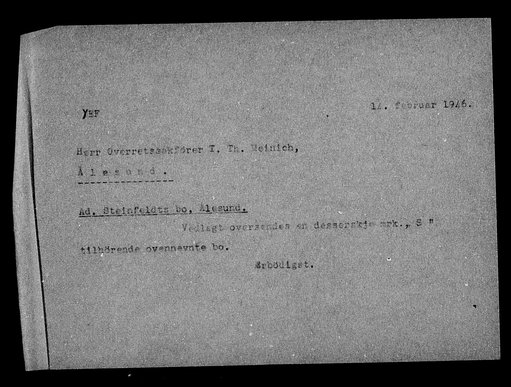 Justisdepartementet, Tilbakeføringskontoret for inndratte formuer, AV/RA-S-1564/H/Hc/Hcb/L0916: --, 1945-1947, p. 704