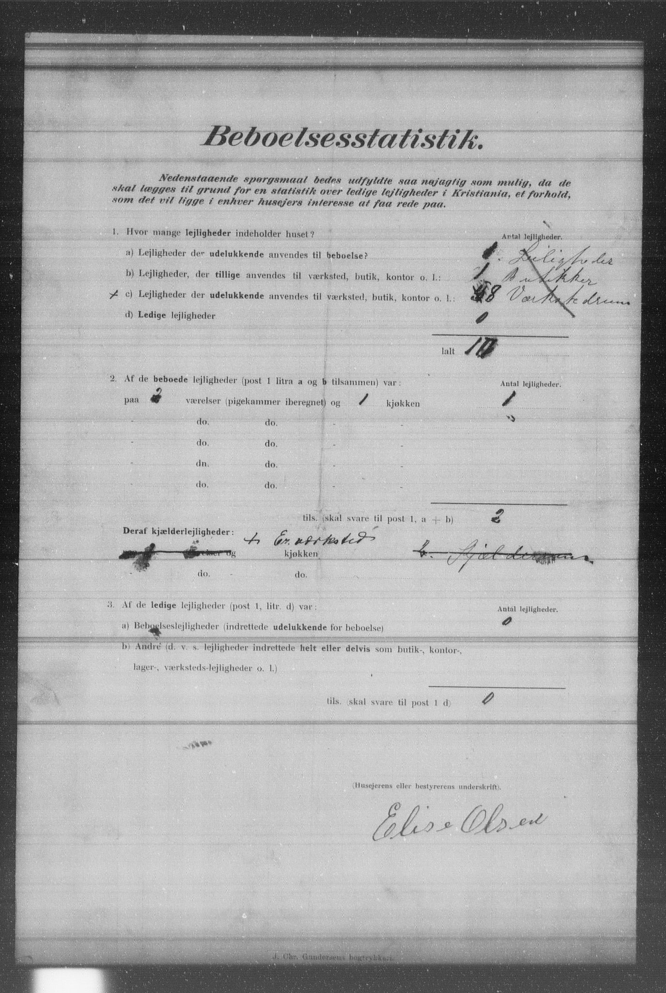 OBA, Municipal Census 1902 for Kristiania, 1902, p. 11042