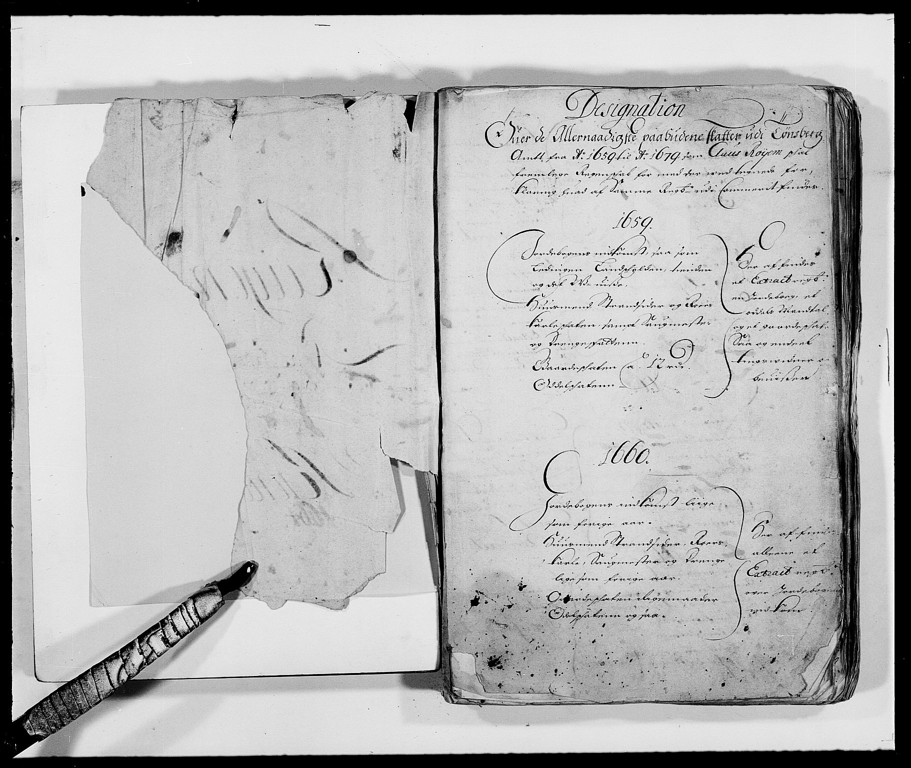 Rentekammeret inntil 1814, Reviderte regnskaper, Fogderegnskap, RA/EA-4092/R32/L1839: Fogderegnskap Jarlsberg grevskap, 1664-1673, p. 3