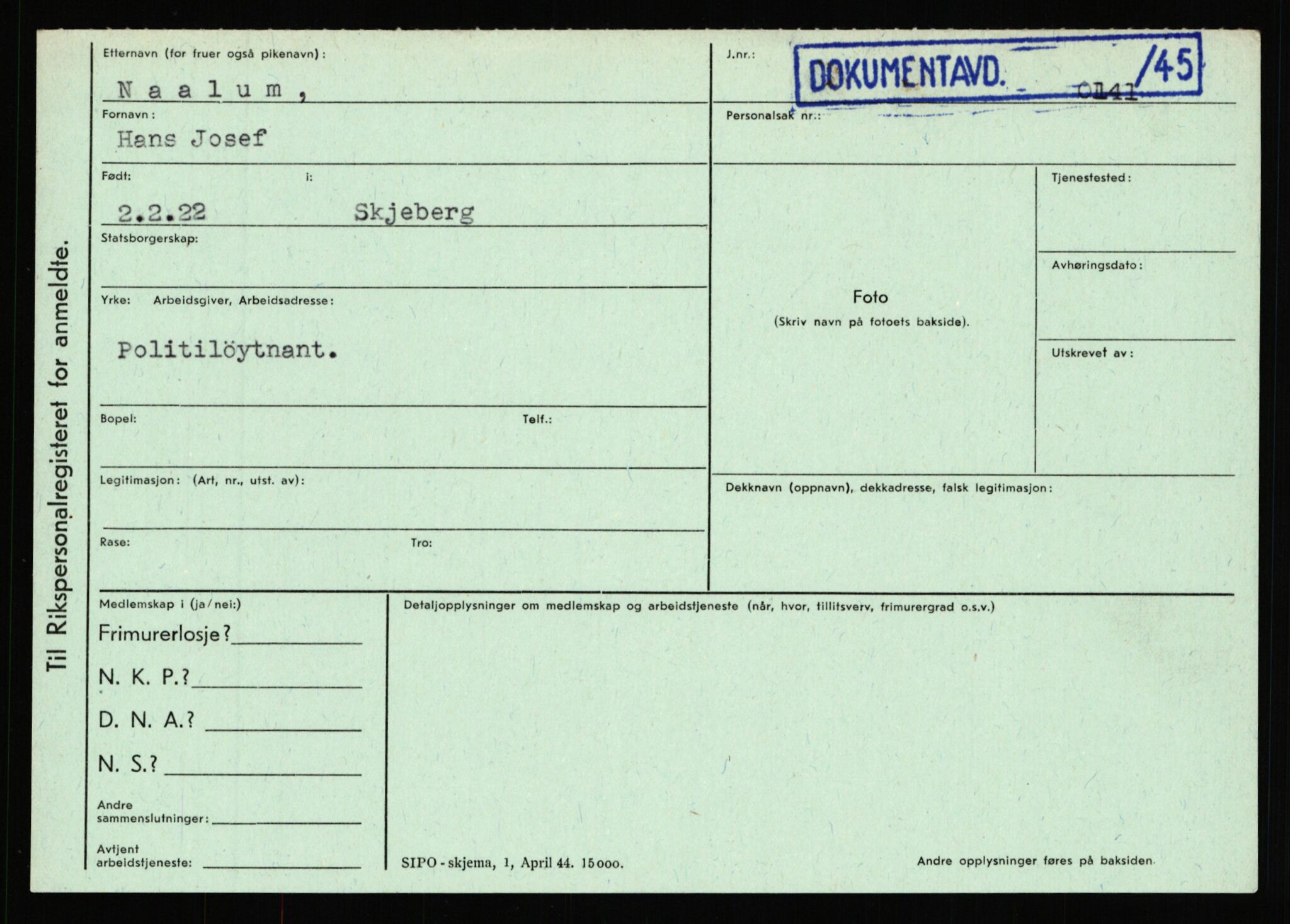 Statspolitiet - Hovedkontoret / Osloavdelingen, AV/RA-S-1329/C/Ca/L0011: Molberg - Nøstvold, 1943-1945, p. 1080