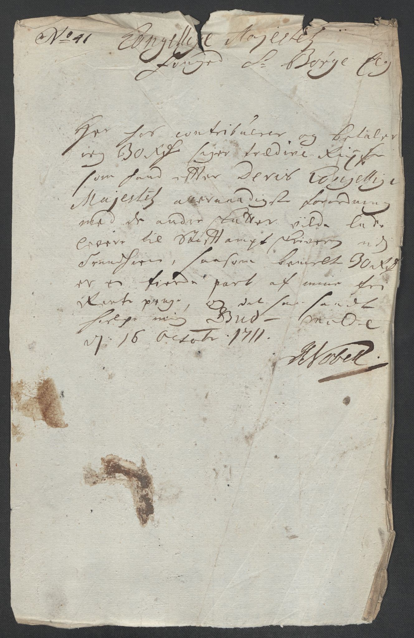 Rentekammeret inntil 1814, Reviderte regnskaper, Fogderegnskap, AV/RA-EA-4092/R55/L3660: Fogderegnskap Romsdal, 1711, p. 320