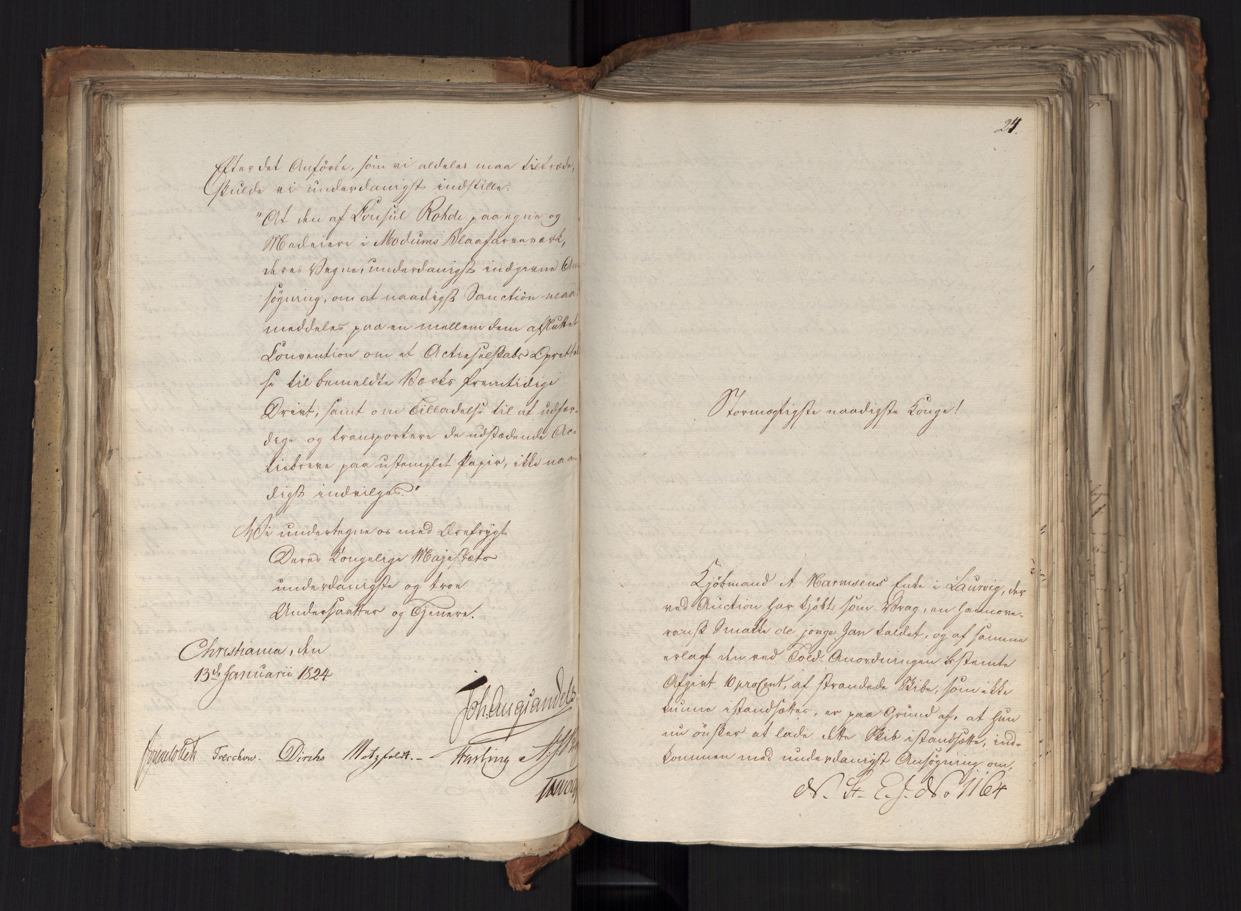 Statsrådsavdelingen i Stockholm, AV/RA-S-1003/D/Da/L0037: Regjeringsinnstillinger nr. 1115-1403, 1824, p. 160