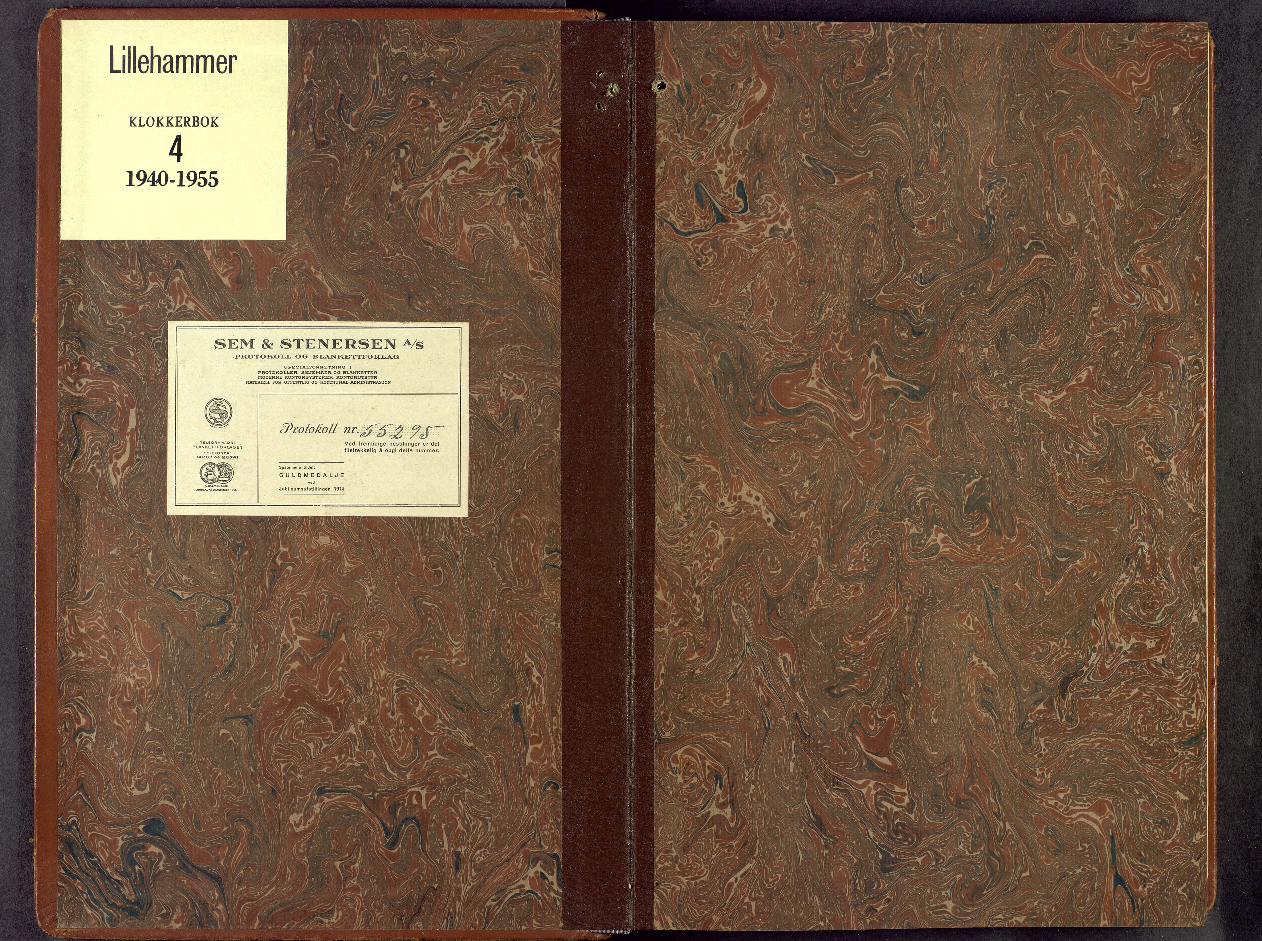 Lillehammer prestekontor, SAH/PREST-088/H/Ha/Hab/L0004: Parish register (copy) no. 4, 1940-1955