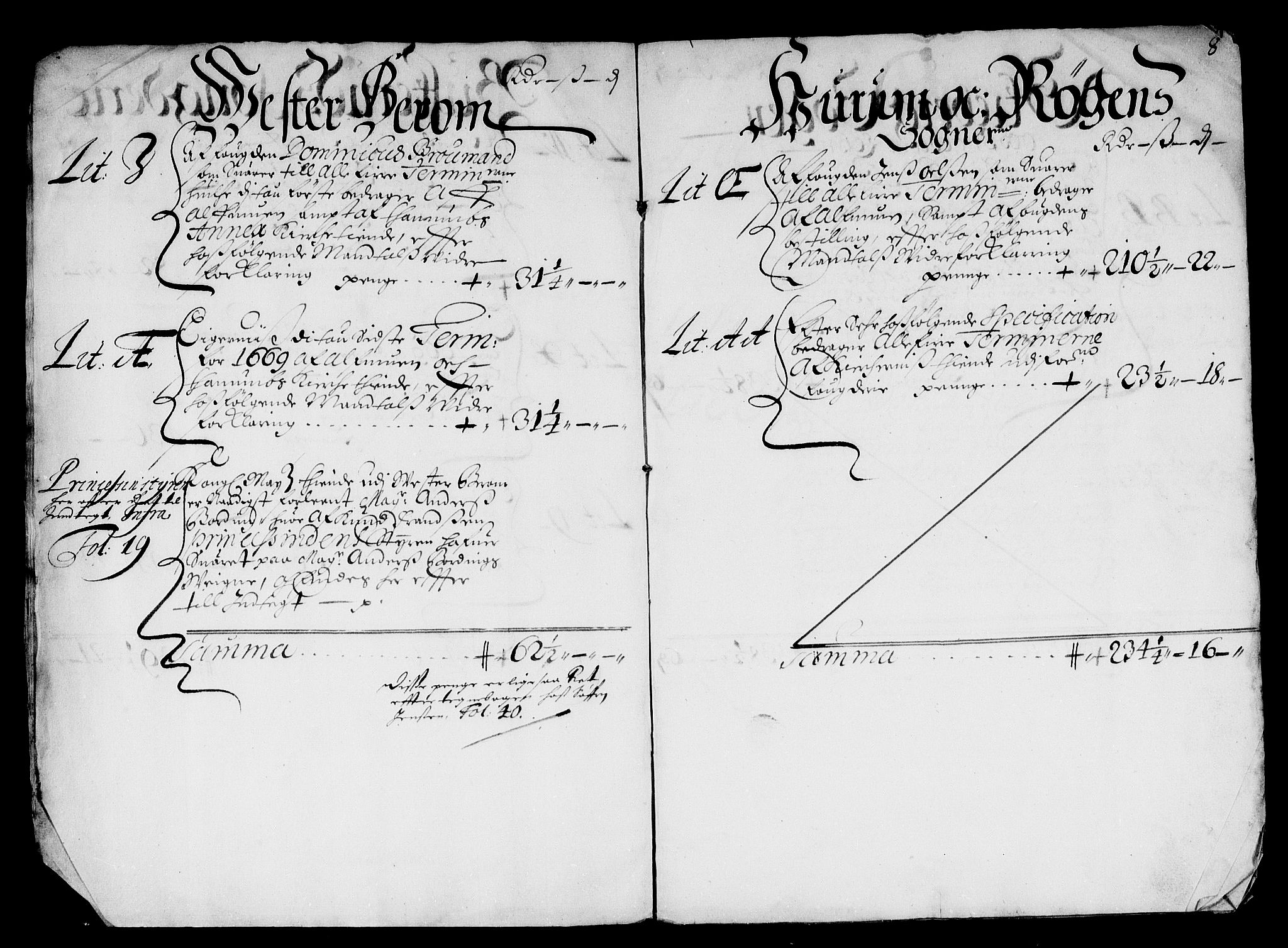 Rentekammeret inntil 1814, Reviderte regnskaper, Stiftamtstueregnskaper, Landkommissariatet på Akershus og Akershus stiftamt, AV/RA-EA-5869/R/Rb/L0065: Akershus stiftamt, 1668-1669