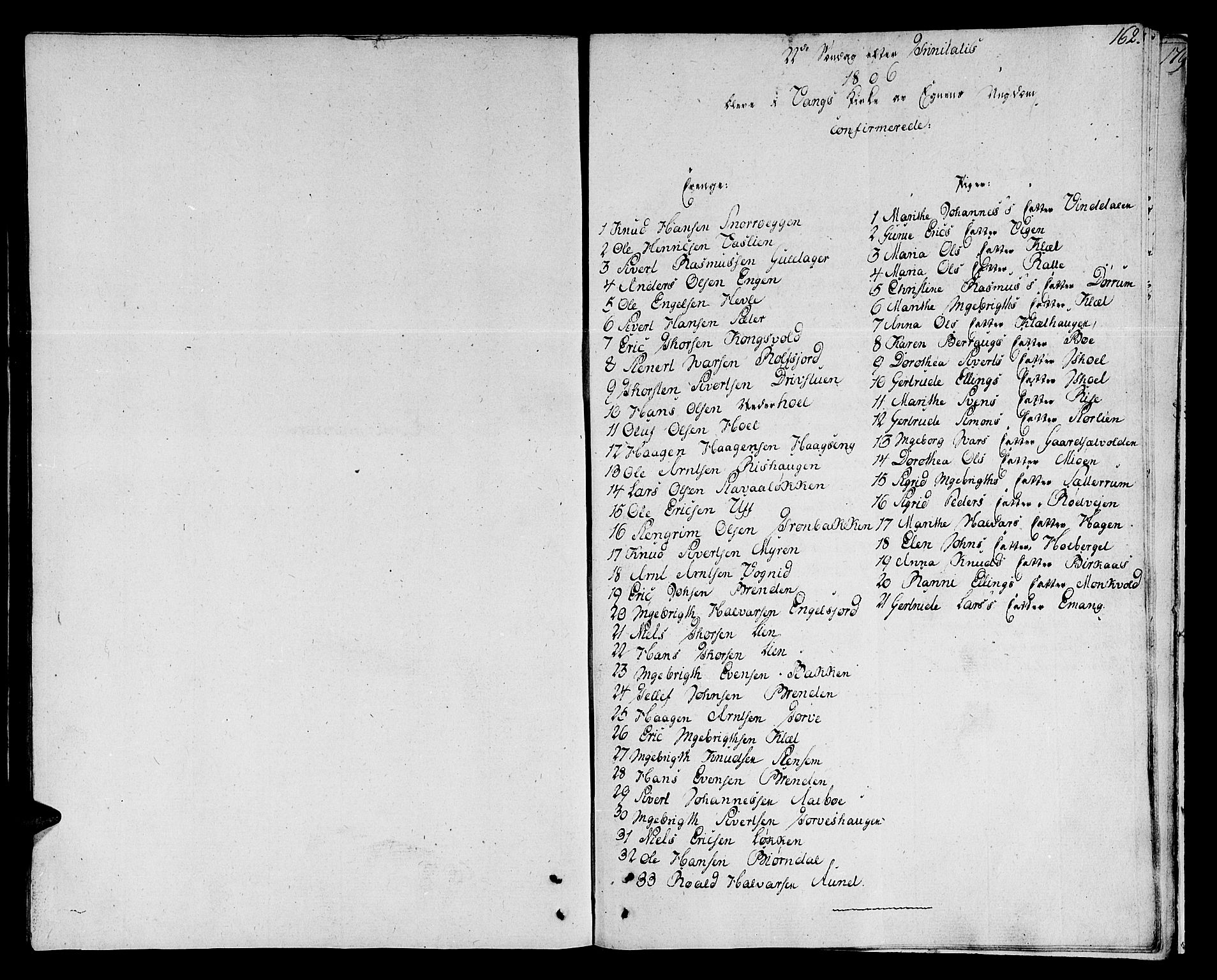 Ministerialprotokoller, klokkerbøker og fødselsregistre - Sør-Trøndelag, SAT/A-1456/678/L0894: Parish register (official) no. 678A04, 1806-1815, p. 162
