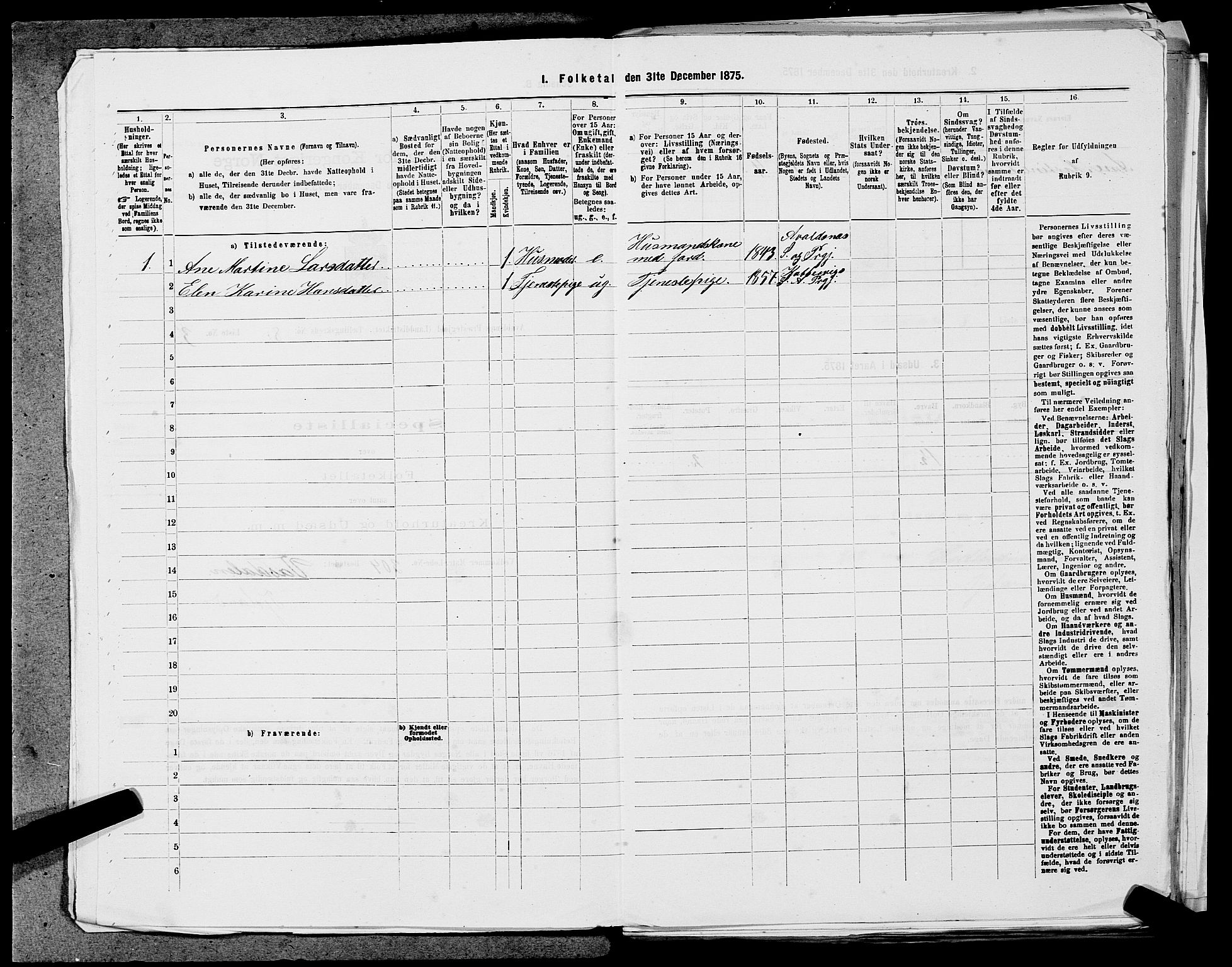 SAST, 1875 census for 1147L Avaldsnes/Avaldsnes og Kopervik, 1875, p. 1295