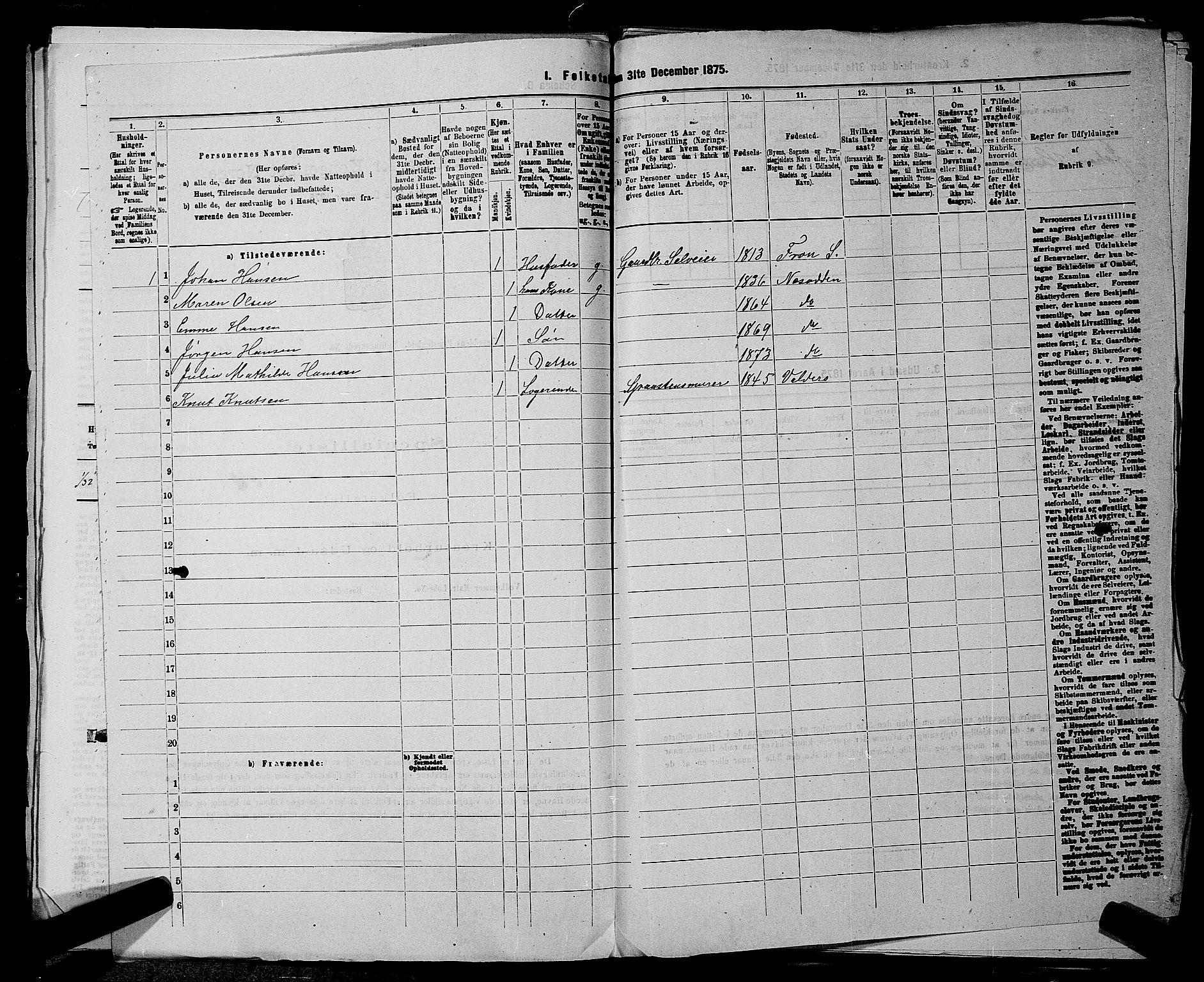 RA, 1875 census for 0216P Nesodden, 1875, p. 248