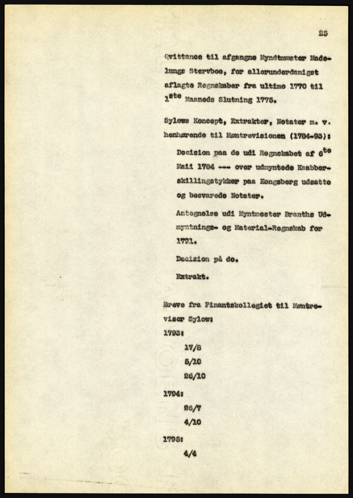 Riksarkivet, Seksjon for eldre arkiv og spesialsamlinger, AV/RA-EA-6797/H/Ha, 1953, p. 25