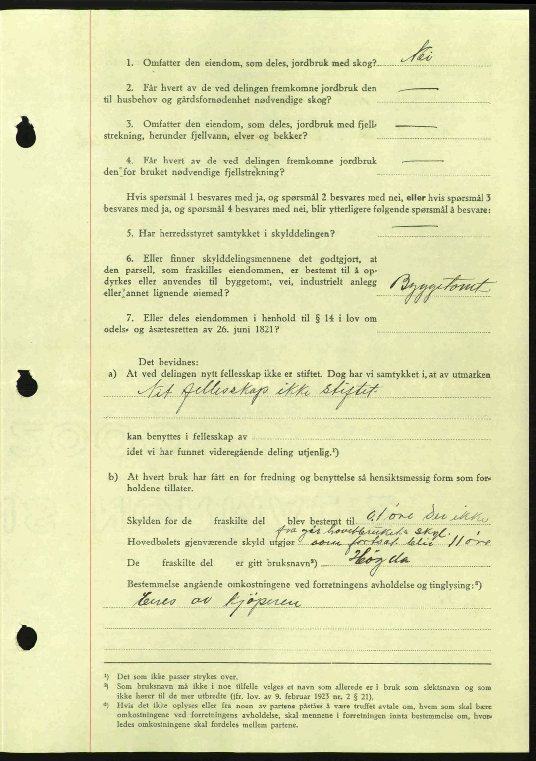 Nordmøre sorenskriveri, AV/SAT-A-4132/1/2/2Ca: Mortgage book no. A98, 1944-1944, Diary no: : 2108/1944