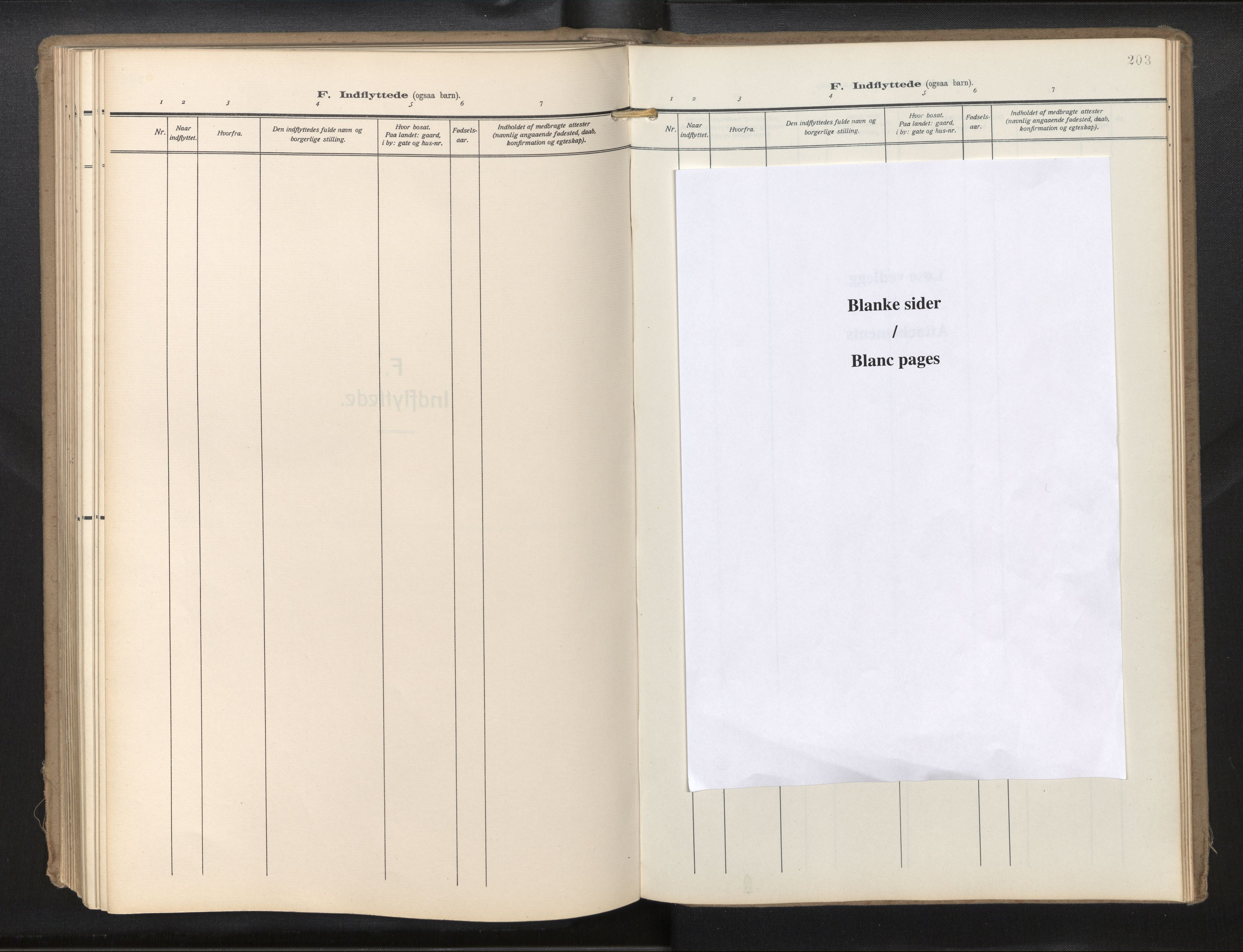 Den norske sjømannsmisjon i utlandet/Hollandske havner (Amsterdam-Rotterdam-Europort), AV/SAB-SAB/PA-0106/H/Ha/Haa/L0004: Parish register (official) no. A 4, 1928-1956, p. 202b-203a