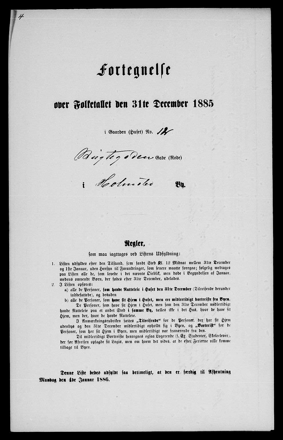 SAKO, 1885 census for 0603 Holmsbu, 1885, p. 22