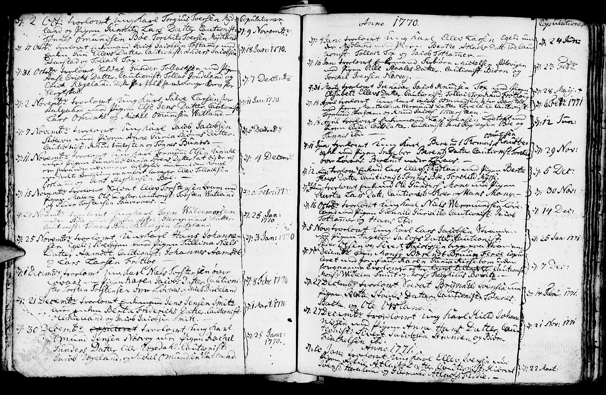 Sokndal sokneprestkontor, SAST/A-101808: Parish register (official) no. A 4, 1762-1811