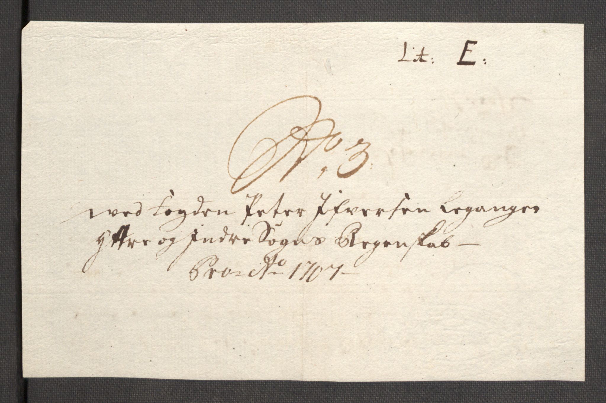 Rentekammeret inntil 1814, Reviderte regnskaper, Fogderegnskap, AV/RA-EA-4092/R52/L3314: Fogderegnskap Sogn, 1705-1707, p. 568