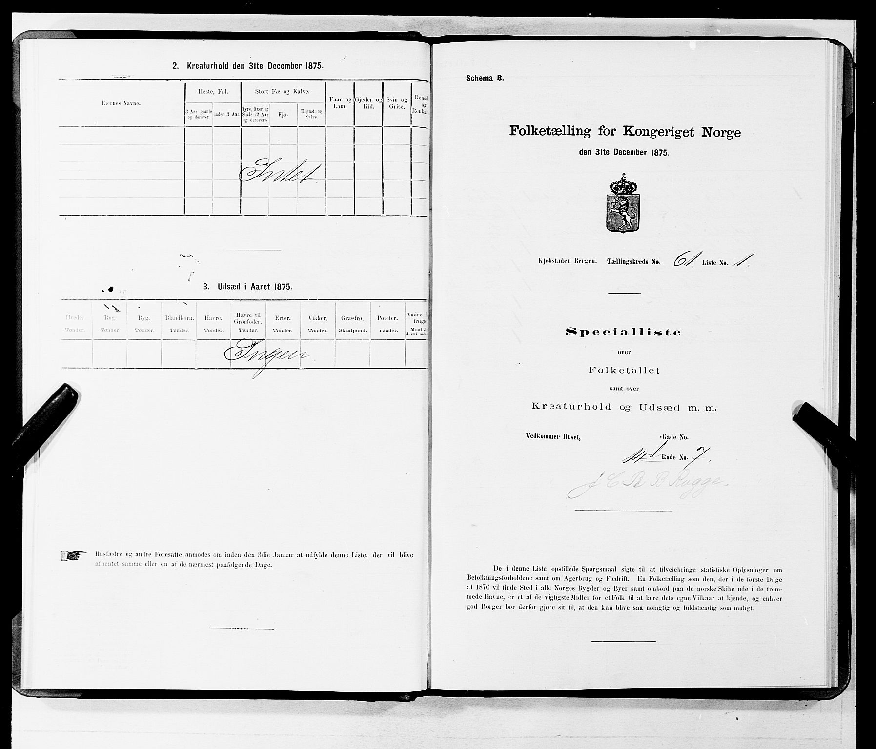 SAB, 1875 census for 1301 Bergen, 1875, p. 3229