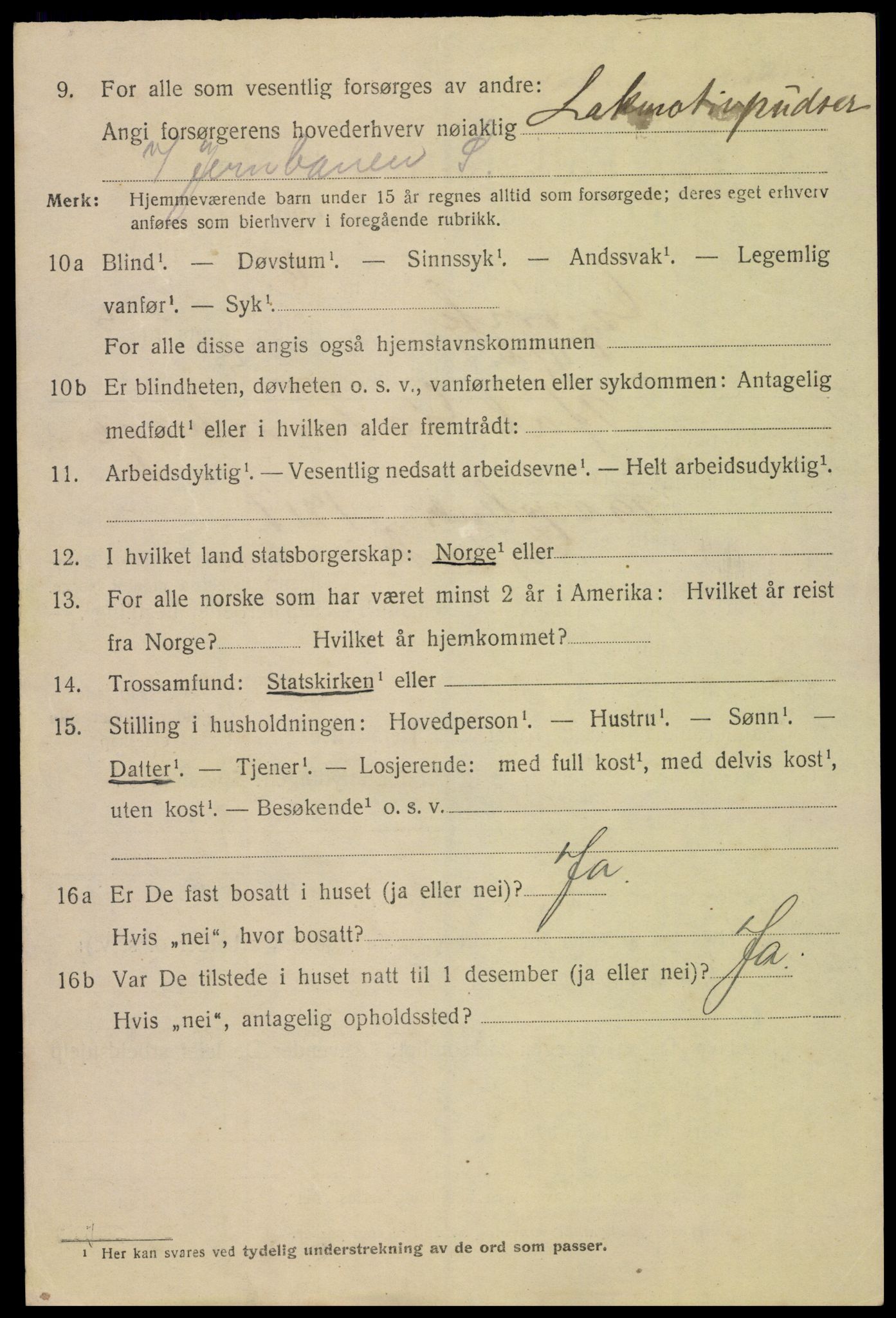 SAH, 1920 census for Gjøvik, 1920, p. 7823