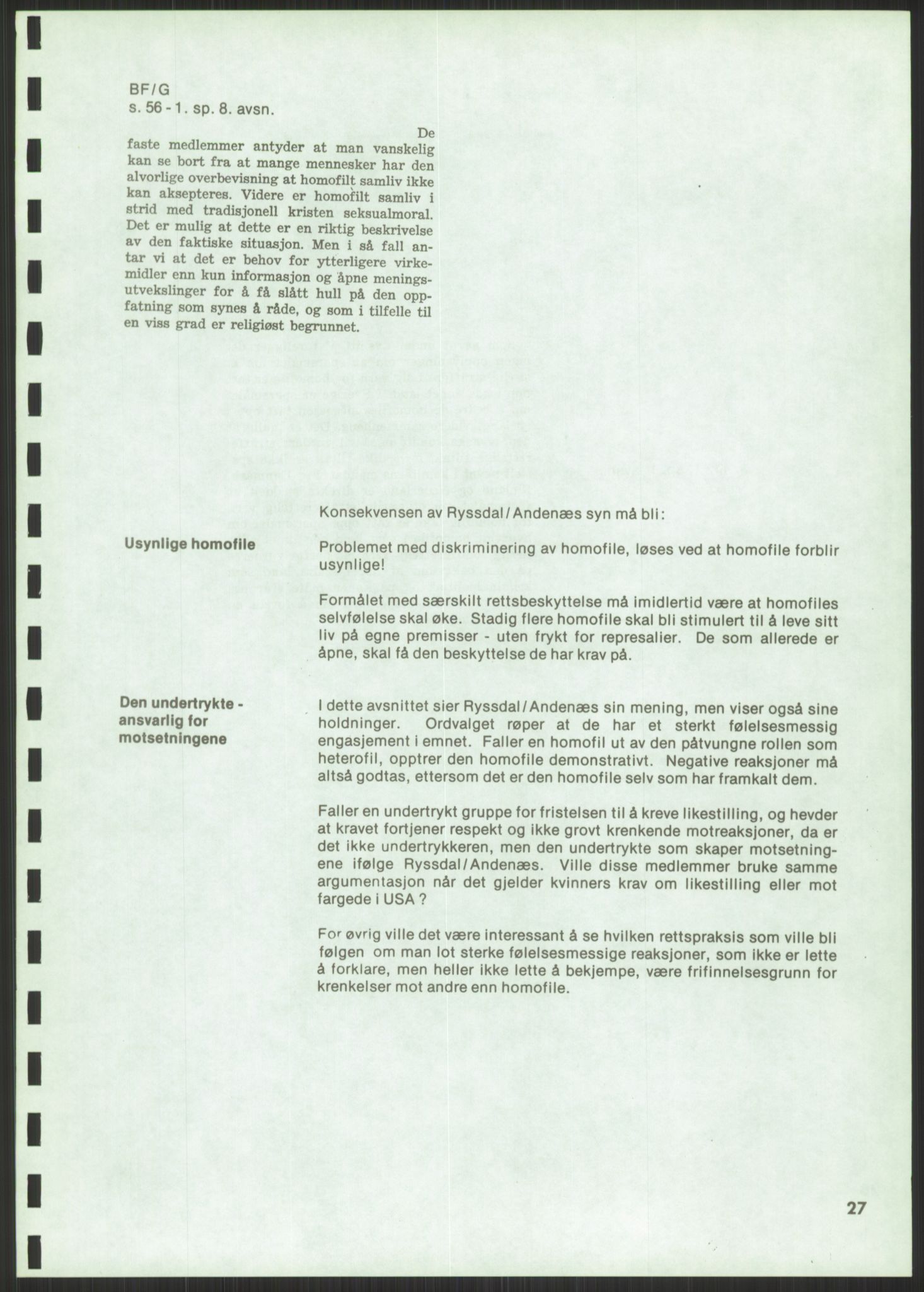 Det Norske Forbundet av 1948/Landsforeningen for Lesbisk og Homofil Frigjøring, AV/RA-PA-1216/D/Dc/L0001: §213, 1953-1989, p. 1553