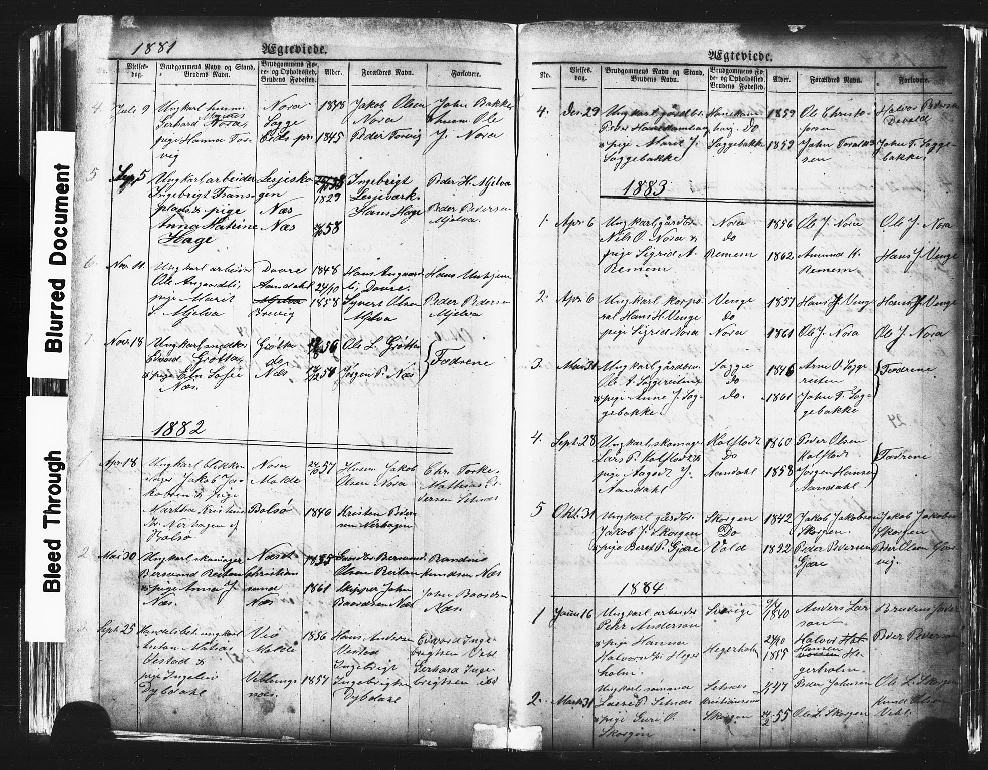 Ministerialprotokoller, klokkerbøker og fødselsregistre - Møre og Romsdal, AV/SAT-A-1454/544/L0580: Parish register (copy) no. 544C02, 1867-1909, p. 200