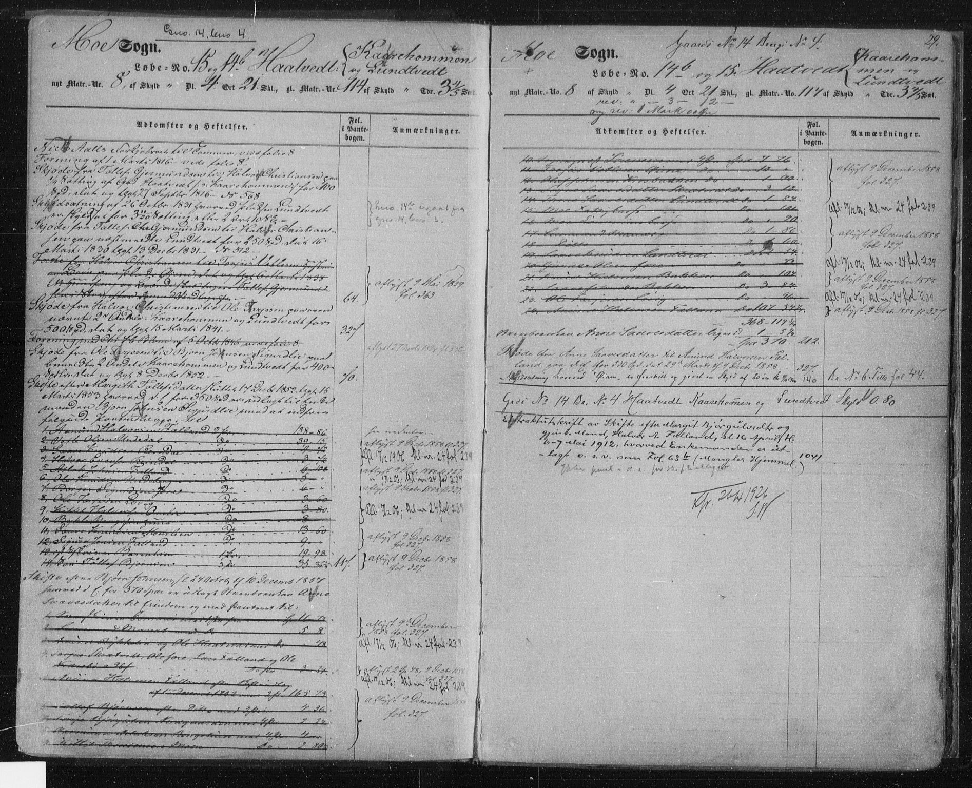 Vest-Telemark sorenskriveri, AV/SAKO-A-134/G/Gb/Gbb/L0004: Mortgage register no. II 4, p. 29