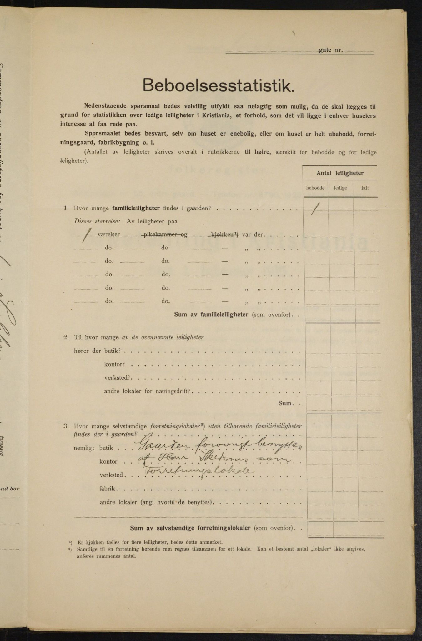 OBA, Municipal Census 1915 for Kristiania, 1915, p. 97816