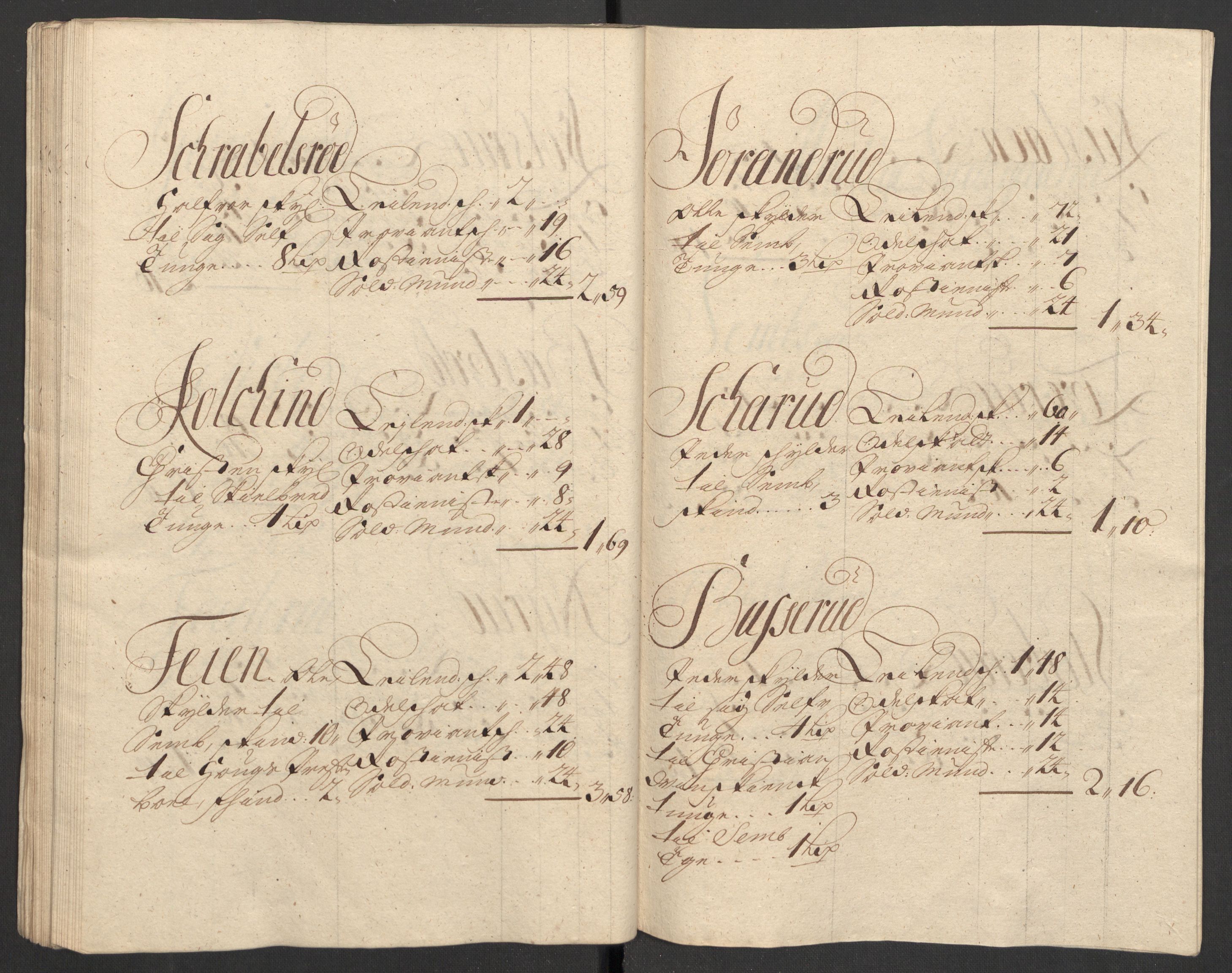 Rentekammeret inntil 1814, Reviderte regnskaper, Fogderegnskap, AV/RA-EA-4092/R31/L1703: Fogderegnskap Hurum, Røyken, Eiker, Lier og Buskerud, 1709, p. 161