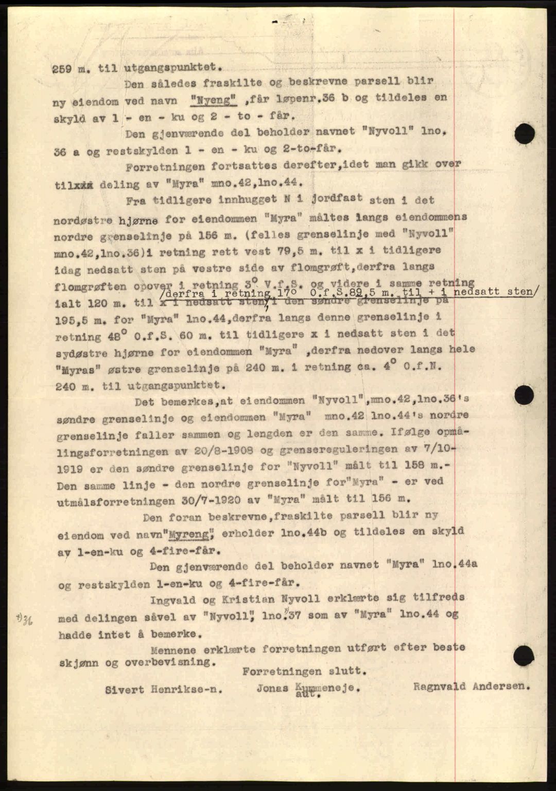 Alta fogderi/sorenskriveri, AV/SATØ-SATØ-5/1/K/Kd/L0033pantebok: Mortgage book no. 33, 1940-1943, Diary no: : 315/1940